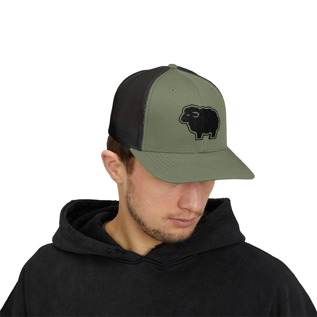 Black Sheep Patch Snapback Cap