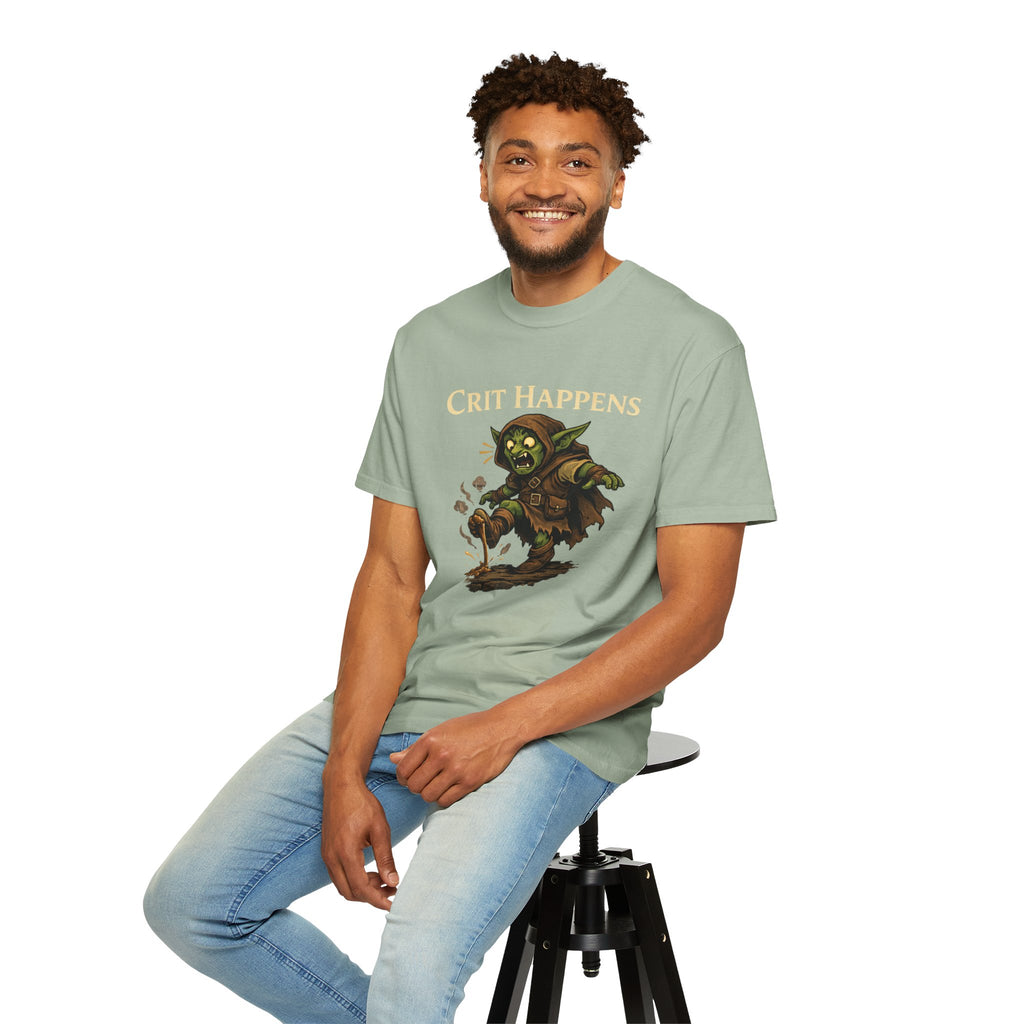 Crit Happens Goblin RPG T-Shirt