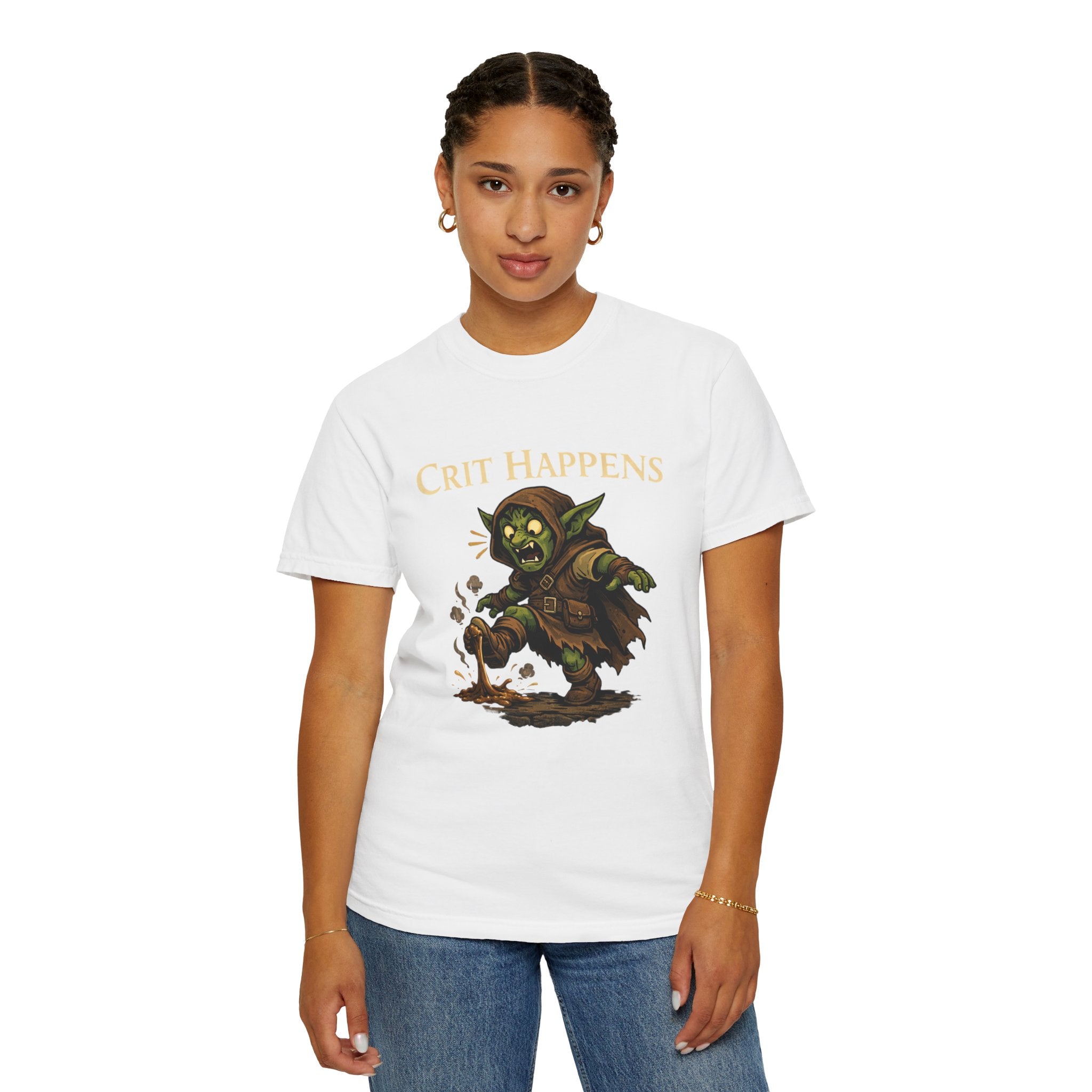 Crit Happens Goblin RPG T-Shirt