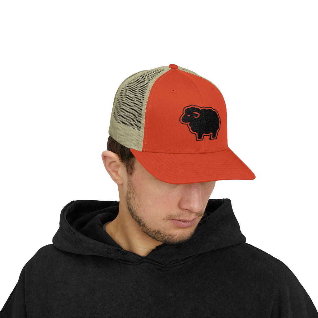 Black Sheep Patch Snapback Cap