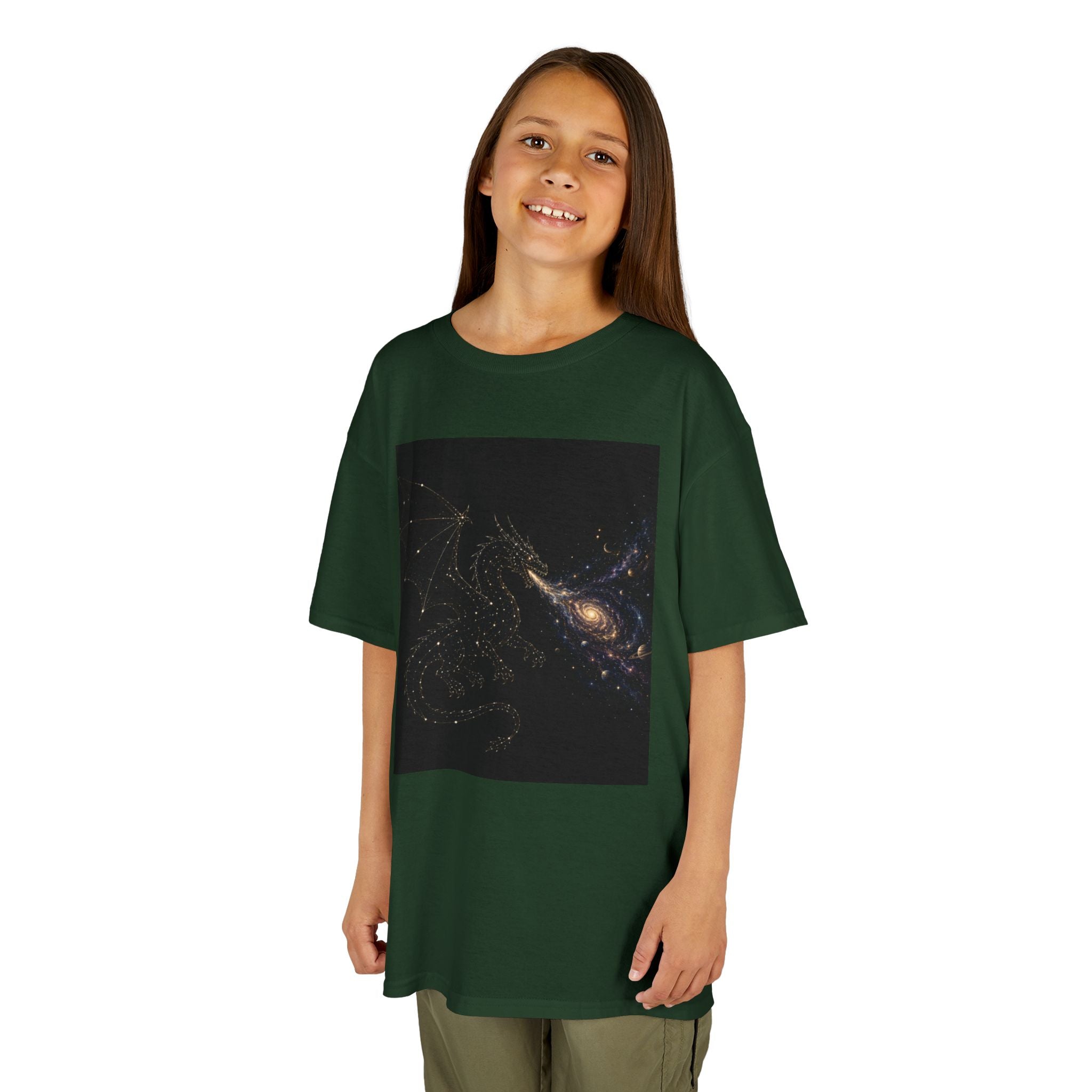 Galaxy Spiral Nebula Kids Tee | Space Stars Astronomy Design