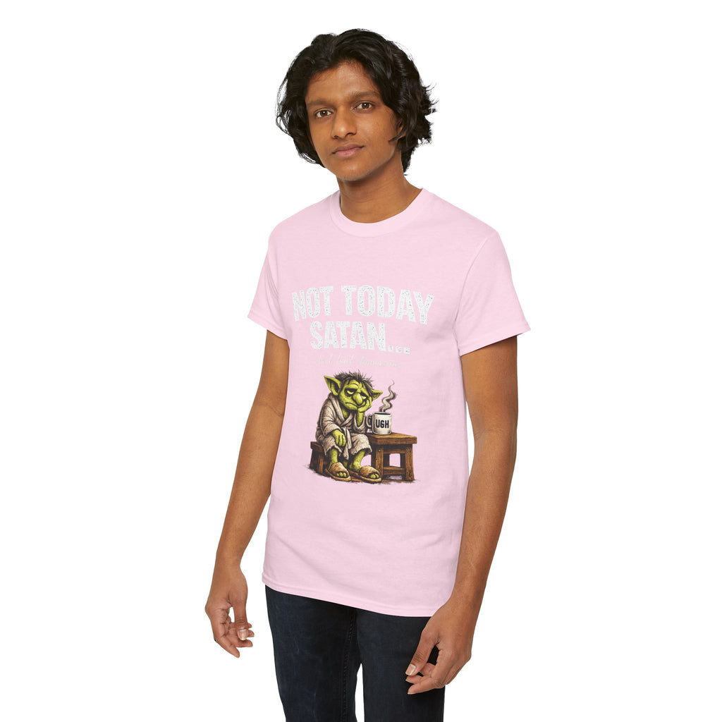 Not Today Satan Goblin Tee | Funny T-Shirt