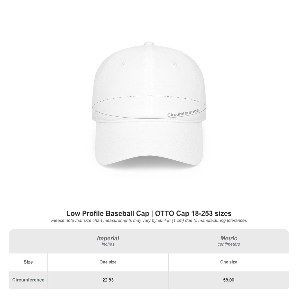 Dripping Poison Apple Cap — Embroidered Low Profile Baseball Hat