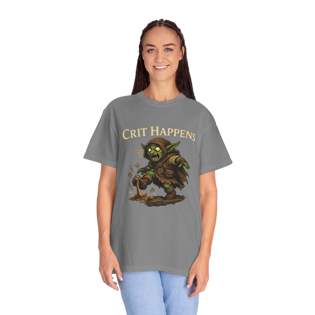 Crit Happens Goblin RPG T-Shirt