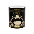 Prince Williemine Cat King Ceramic Mug — "is not impressed." (11oz & 15oz)