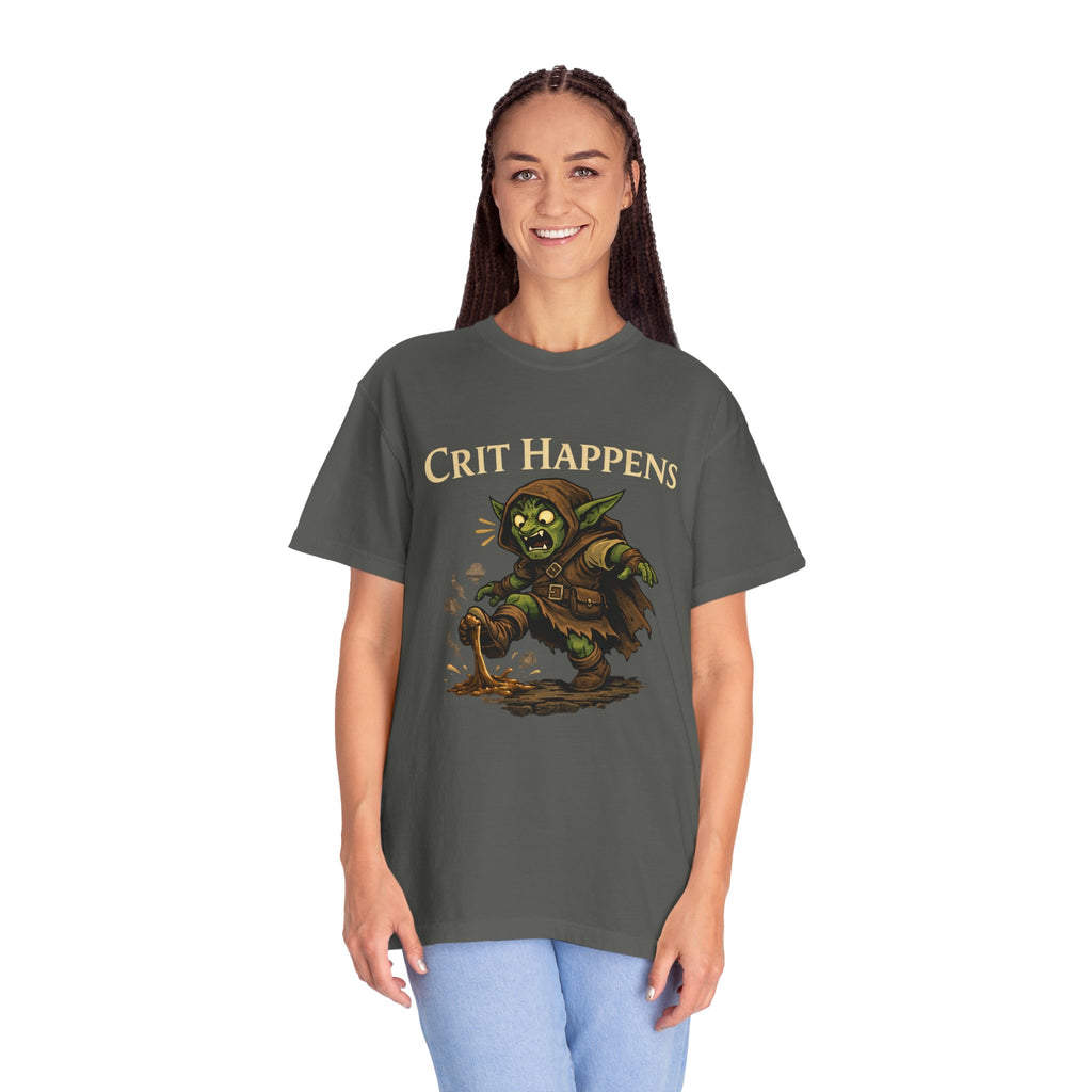 Crit Happens Goblin RPG T-Shirt