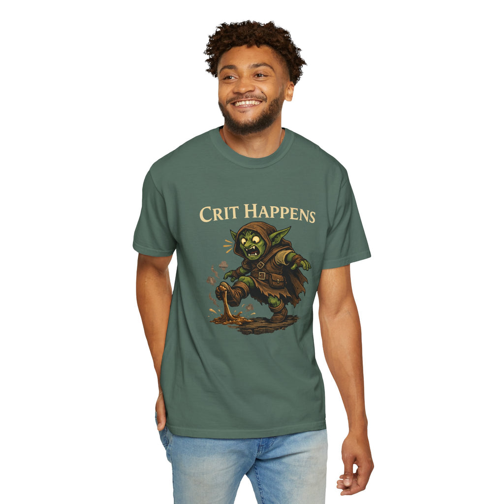 Crit Happens Goblin RPG T-Shirt