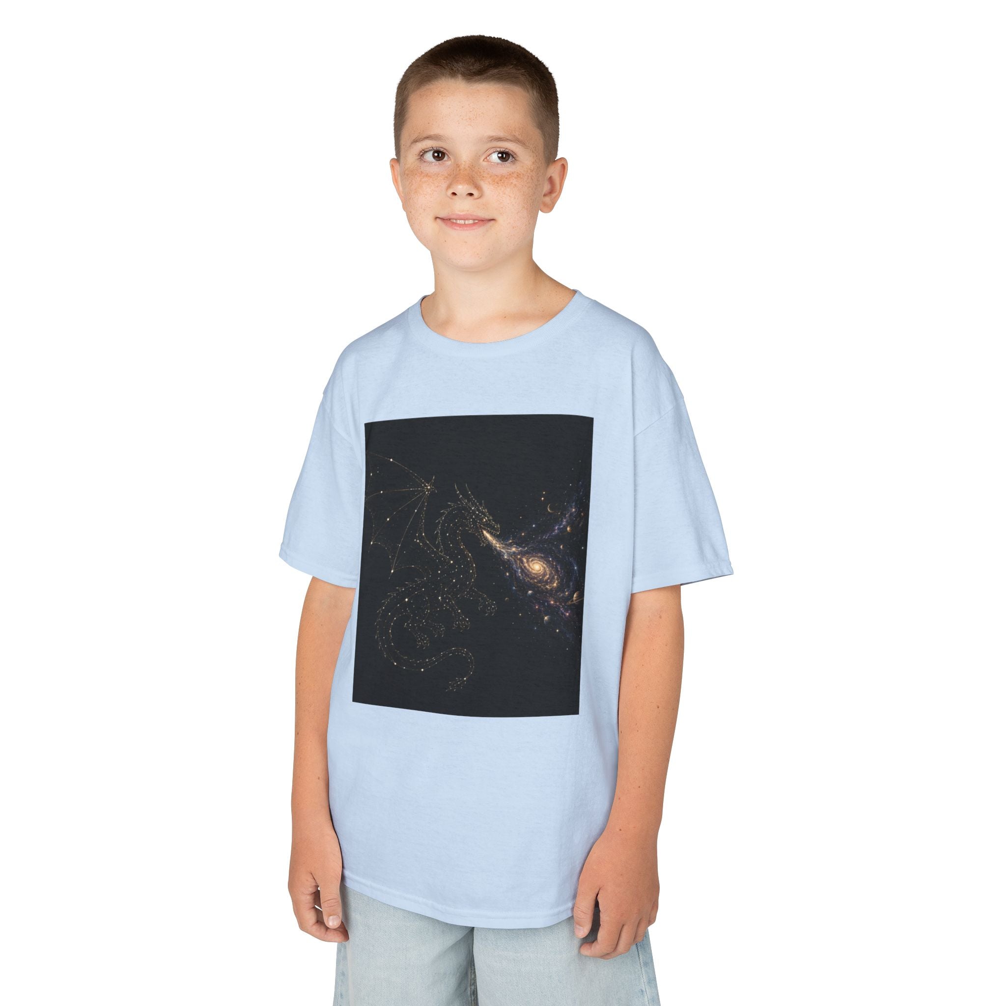 Galaxy Spiral Nebula Kids Tee | Space Stars Astronomy Design