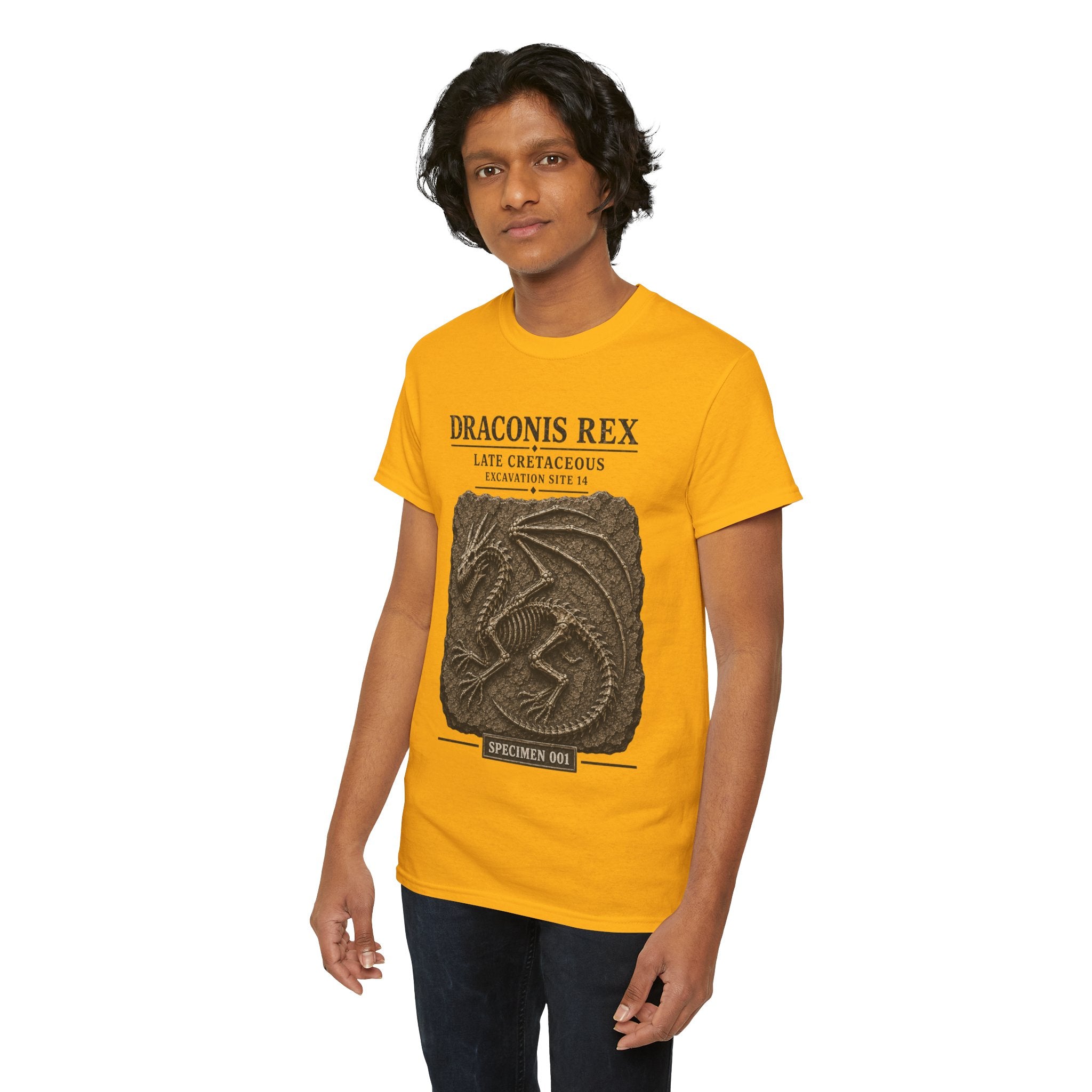 Draconis Rex Fossil T‑Shirt — Mythological Preservation Society Tee