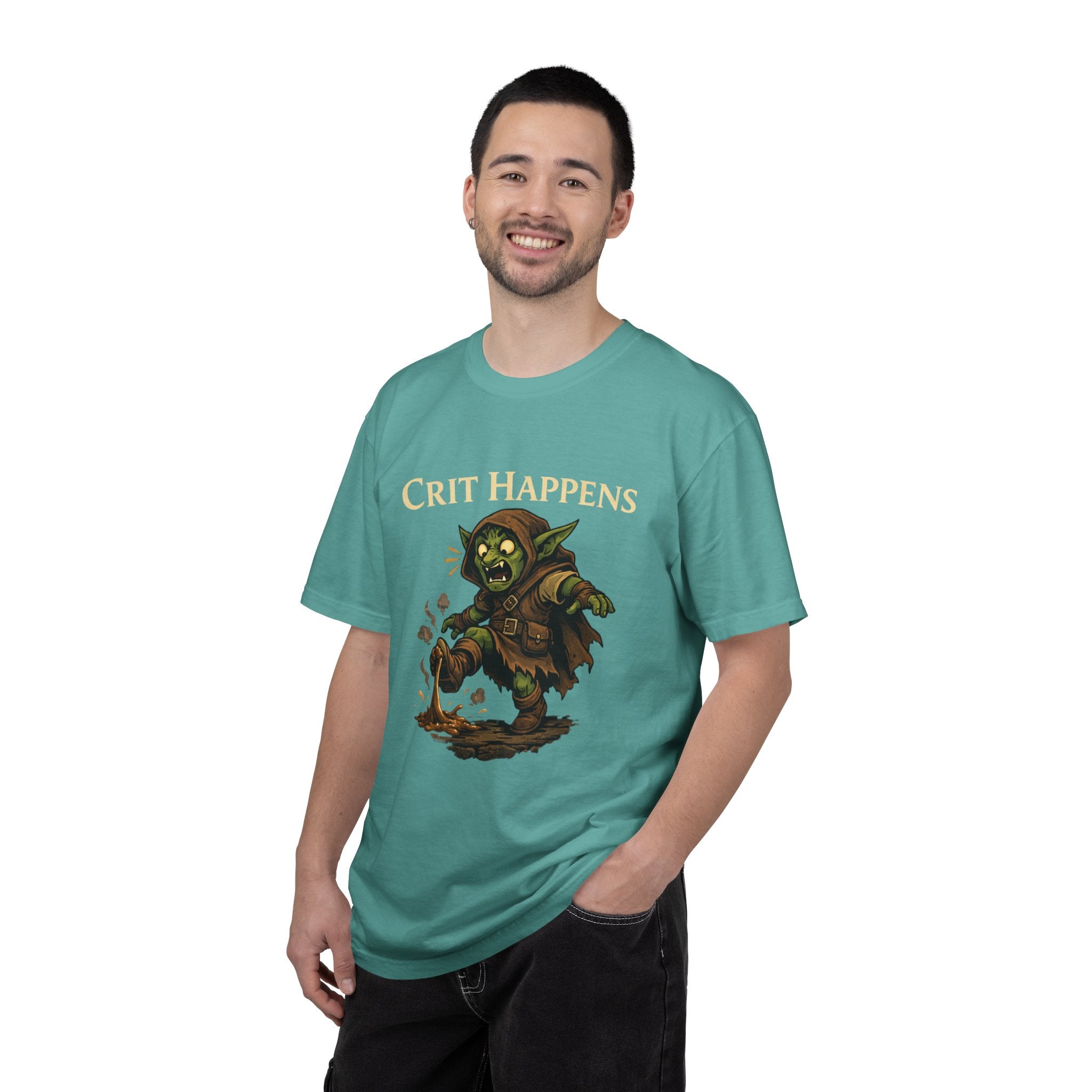 Crit Happens Goblin RPG T-Shirt