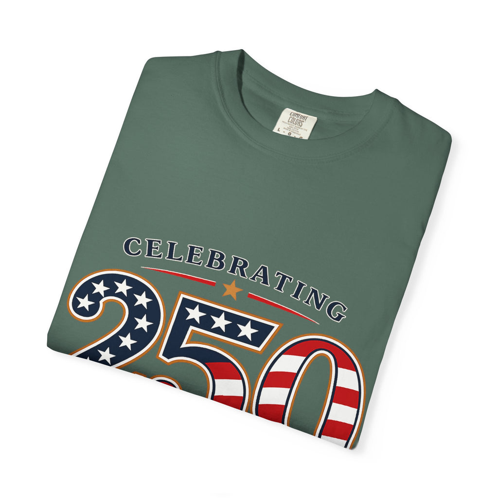250 Years of Freedom 1776-2026 T-shirt | American Flag Patriotic Tee