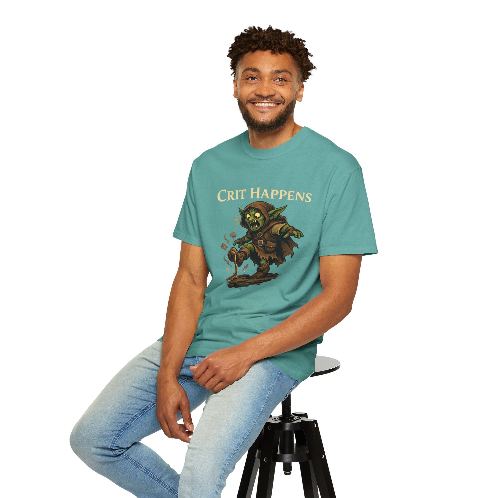 Crit Happens Goblin RPG T-Shirt