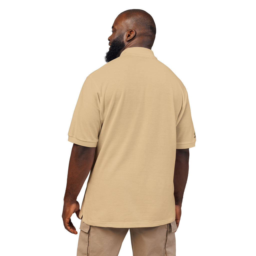 Embroidered Dragon Crest Polo Shirt — Men's Casual Golf & Workwear
