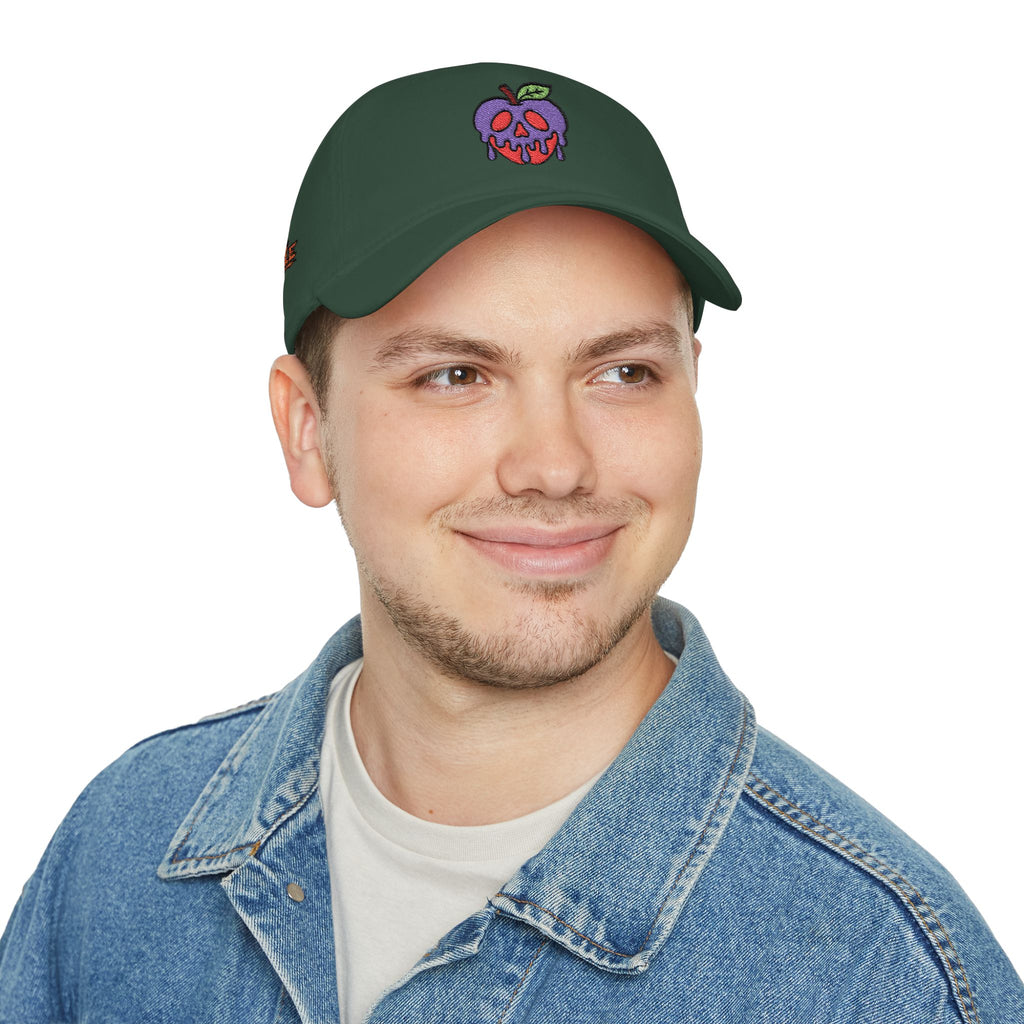 Dripping Poison Apple Cap — Embroidered Low Profile Baseball Hat