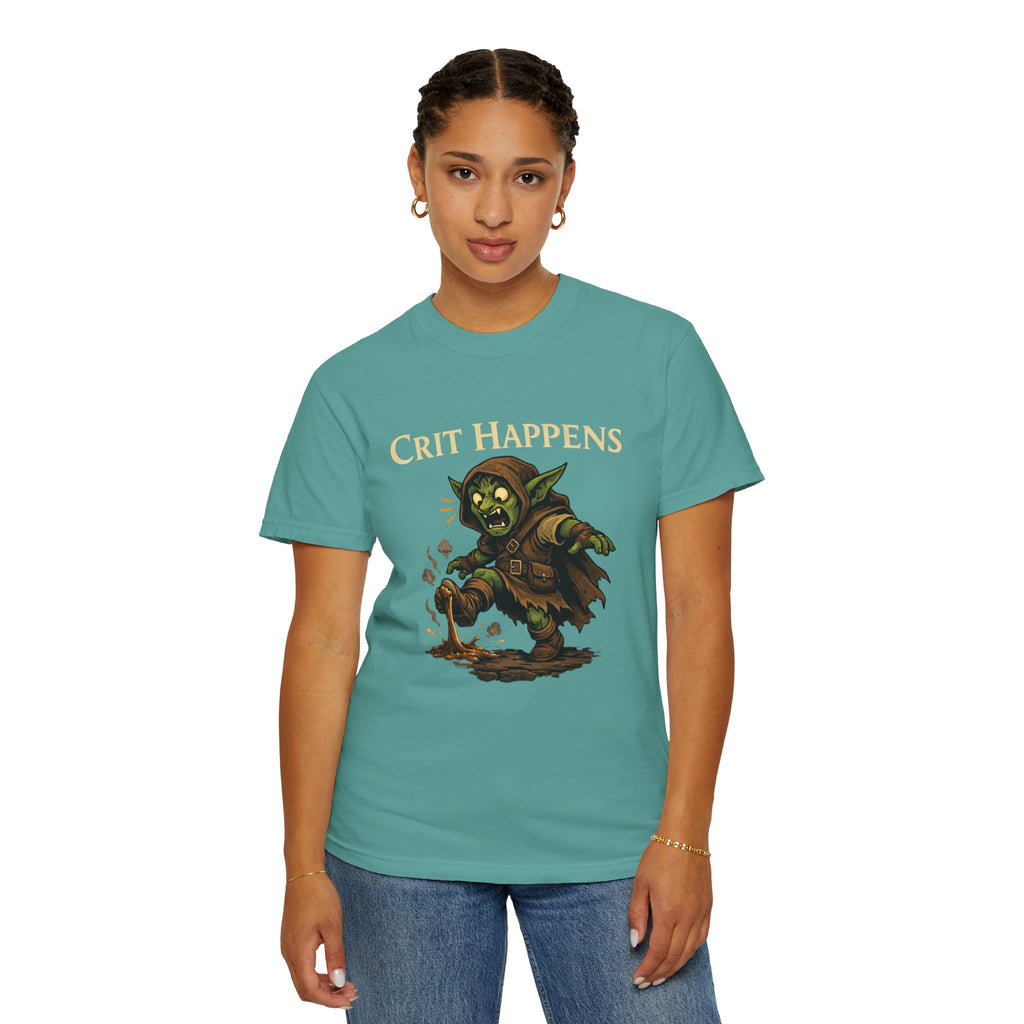 Crit Happens Goblin RPG T-Shirt