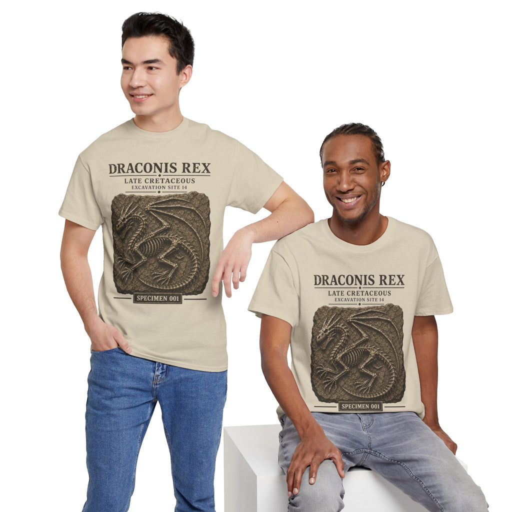 Draconis Rex Fossil T‑Shirt — Mythological Preservation Society Tee