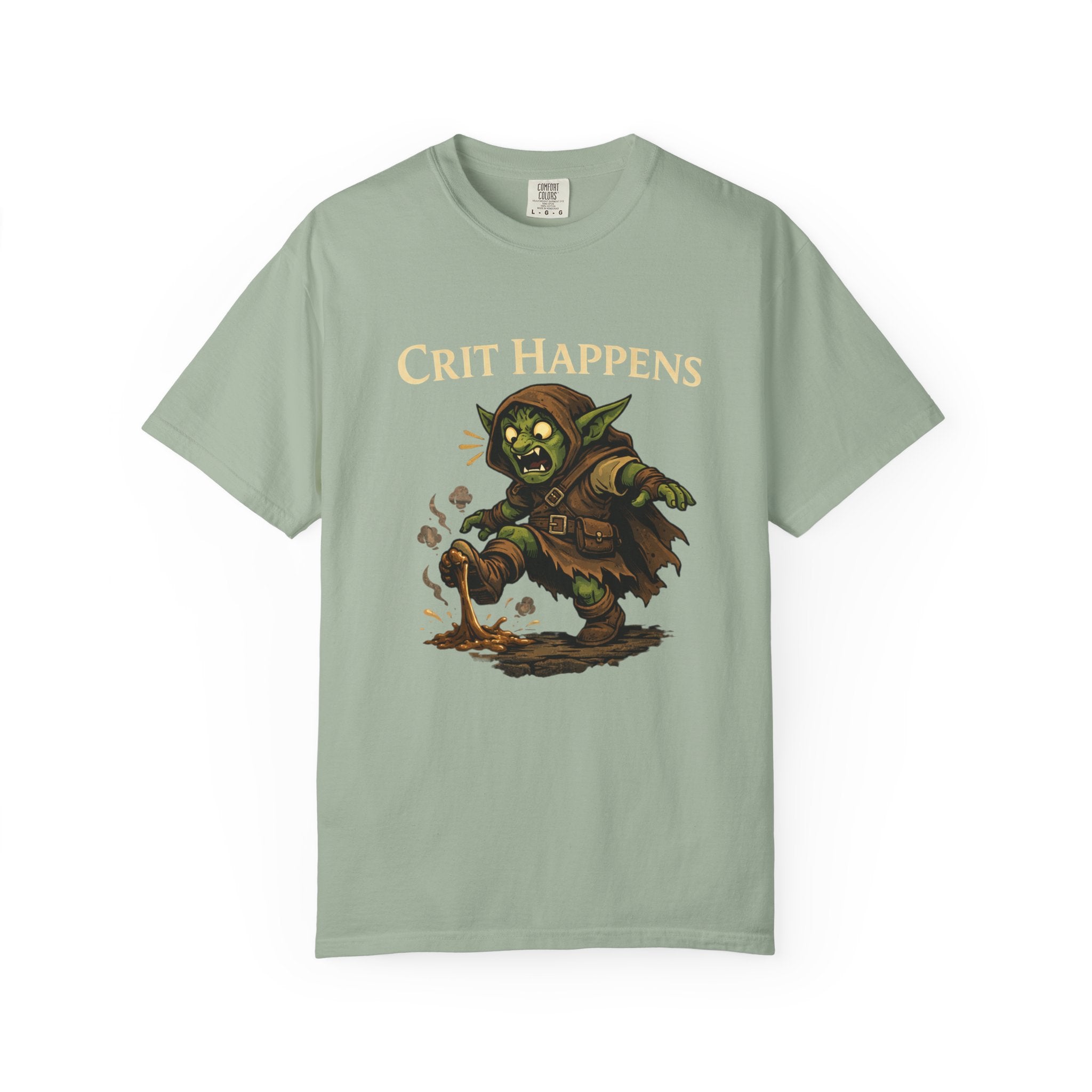Crit Happens Goblin RPG T-Shirt