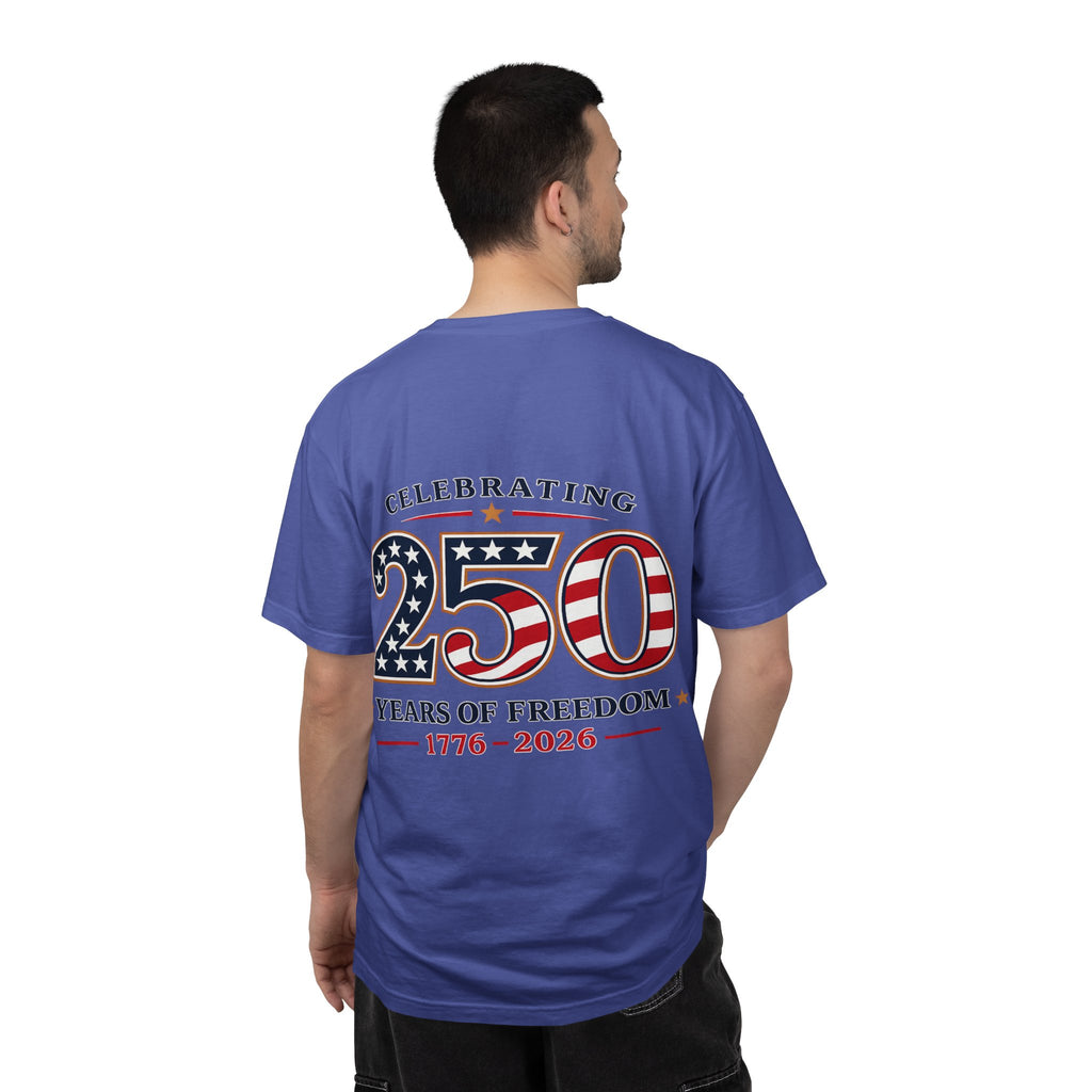 250 Years of Freedom 1776-2026 T-shirt | American Flag Patriotic Tee