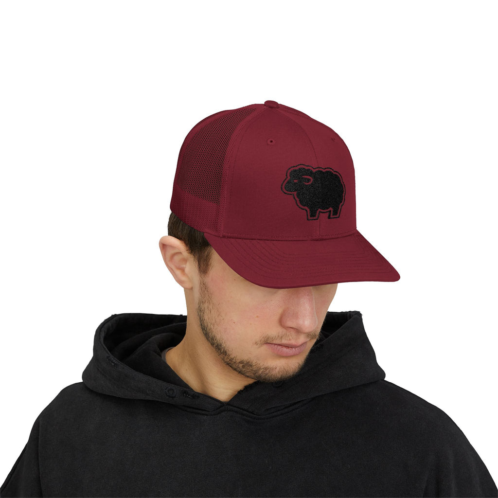 Black Sheep Patch Snapback Cap