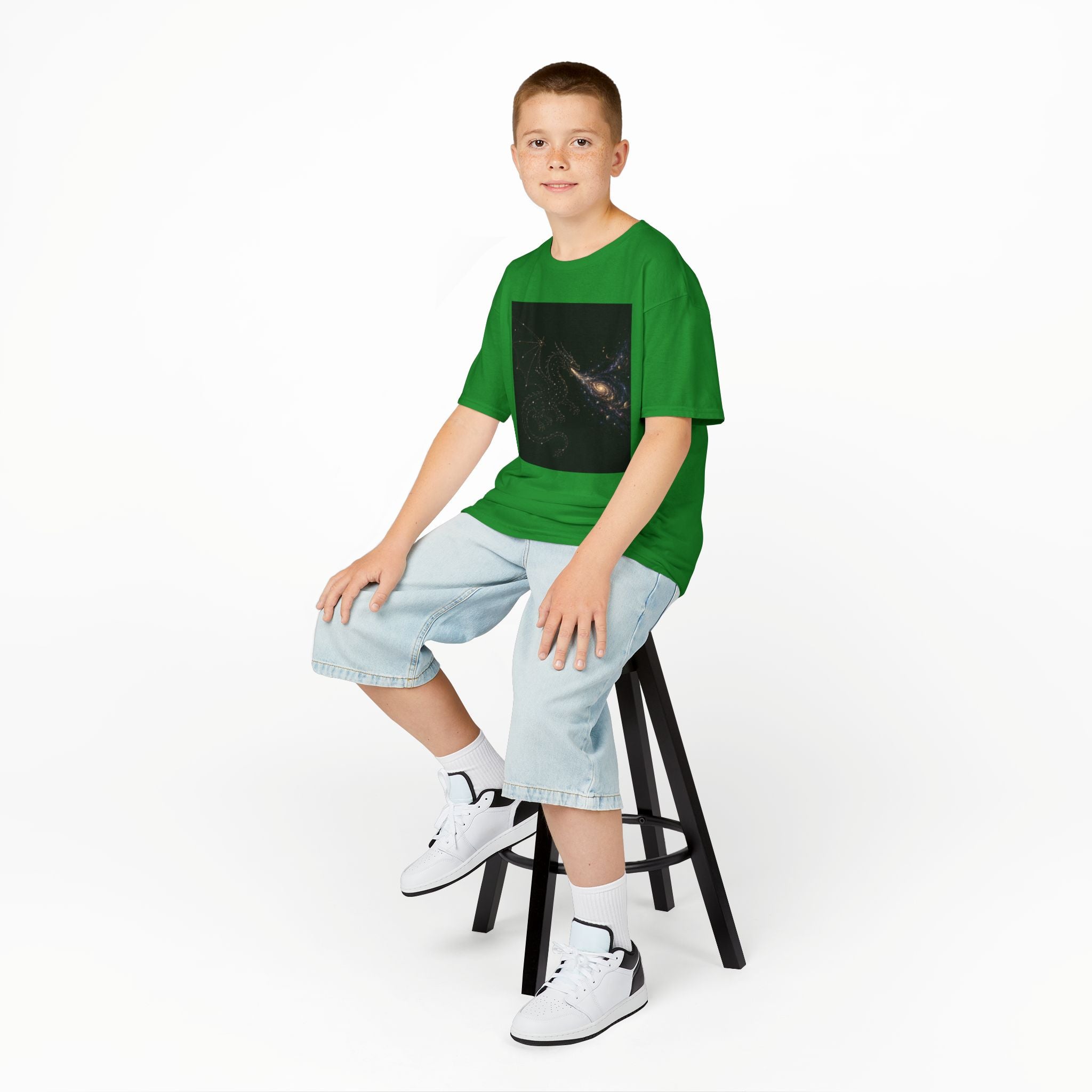 Galaxy Spiral Nebula Kids Tee | Space Stars Astronomy Design