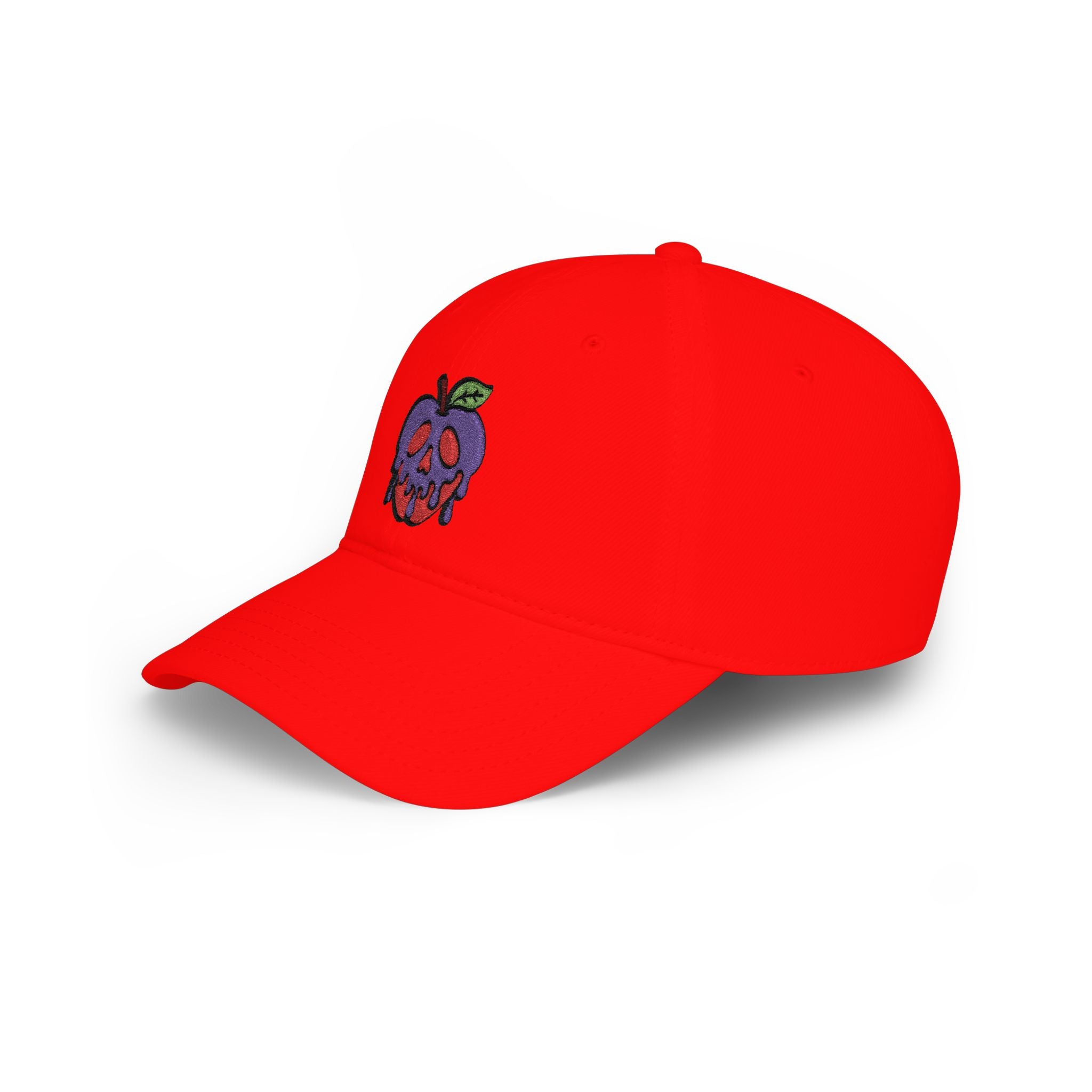 Dripping Poison Apple Cap — Embroidered Low Profile Baseball Hat