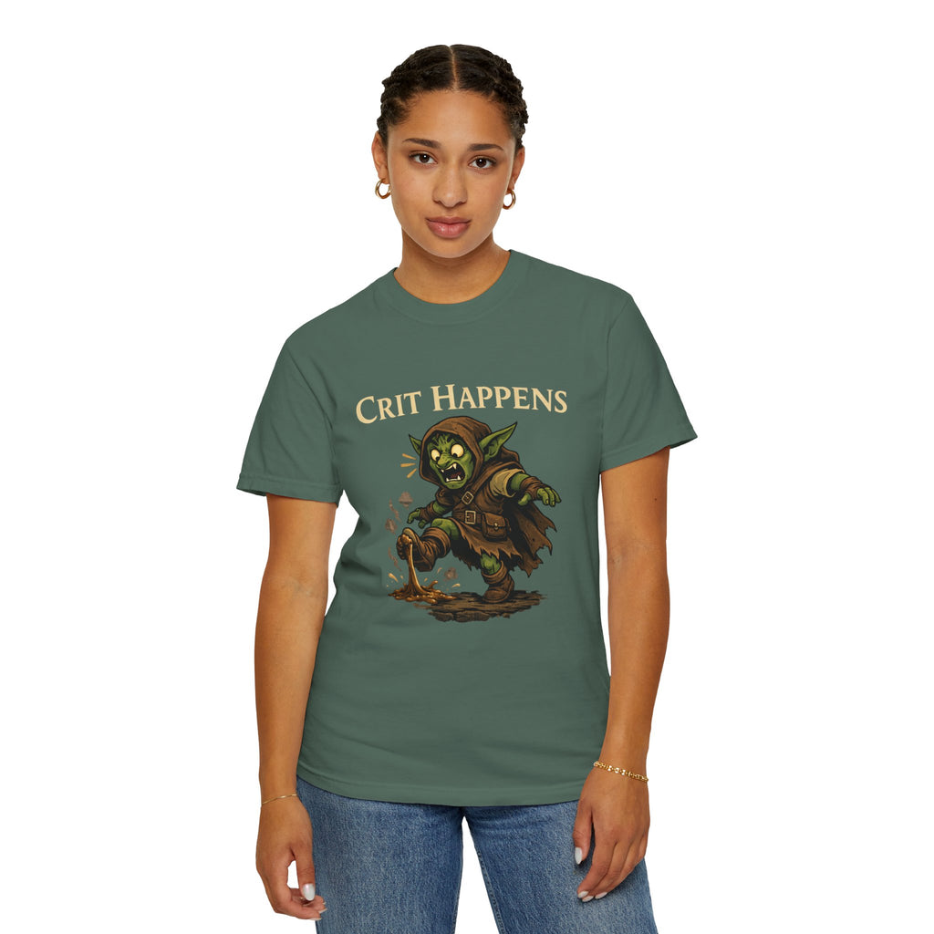 Crit Happens Goblin RPG T-Shirt