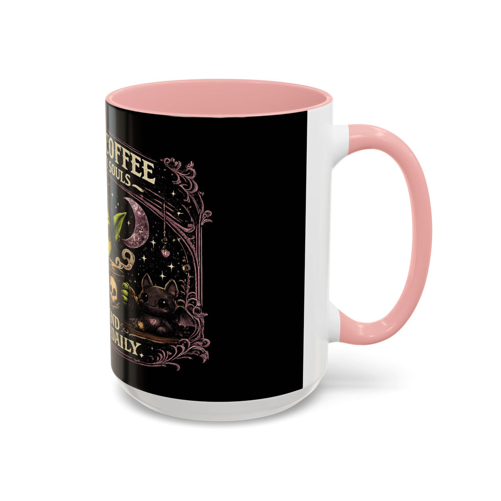 Like My Coffee Mug — "Like I Like My Souls: Dark and Consumed Daily" Goth Coffee Mug