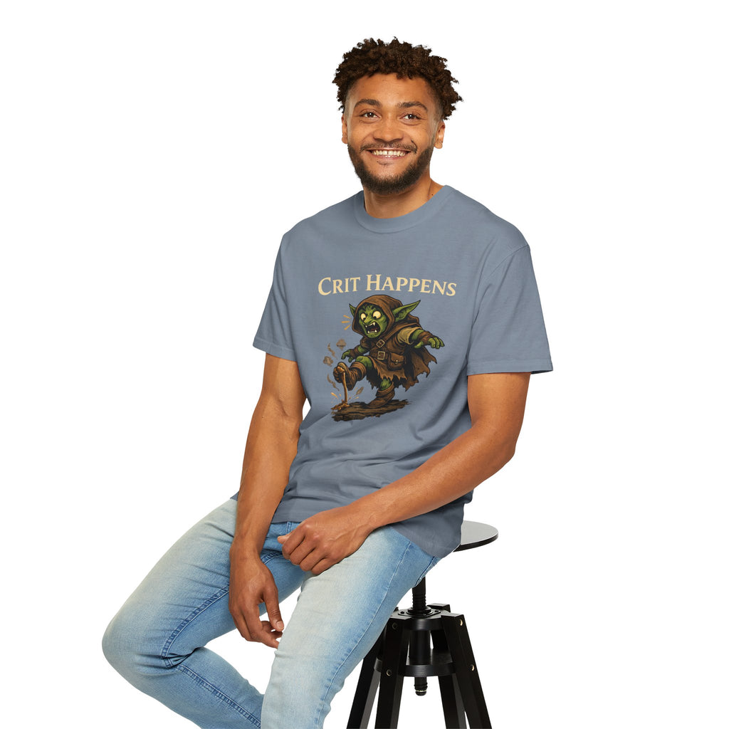 Crit Happens Goblin RPG T-Shirt