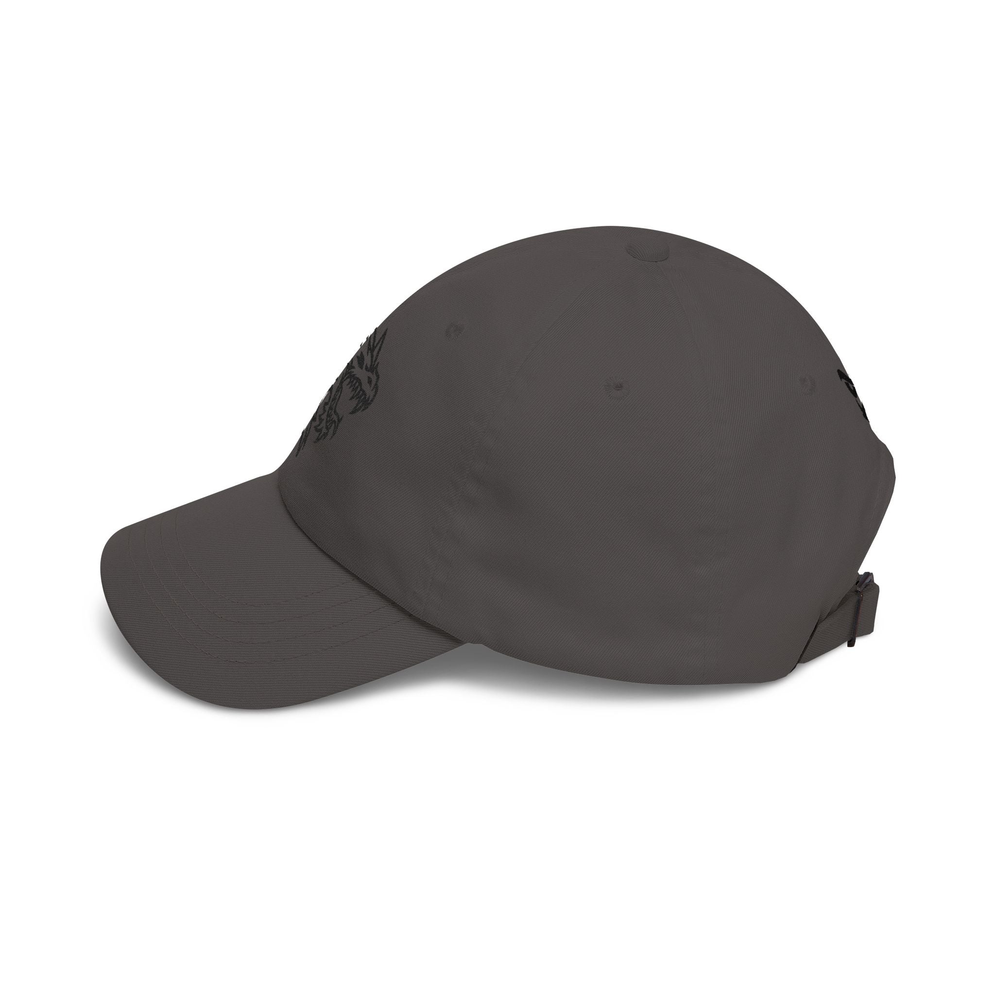 Dragon Head Dad Cap — Embroidered Streetwear Baseball Hat