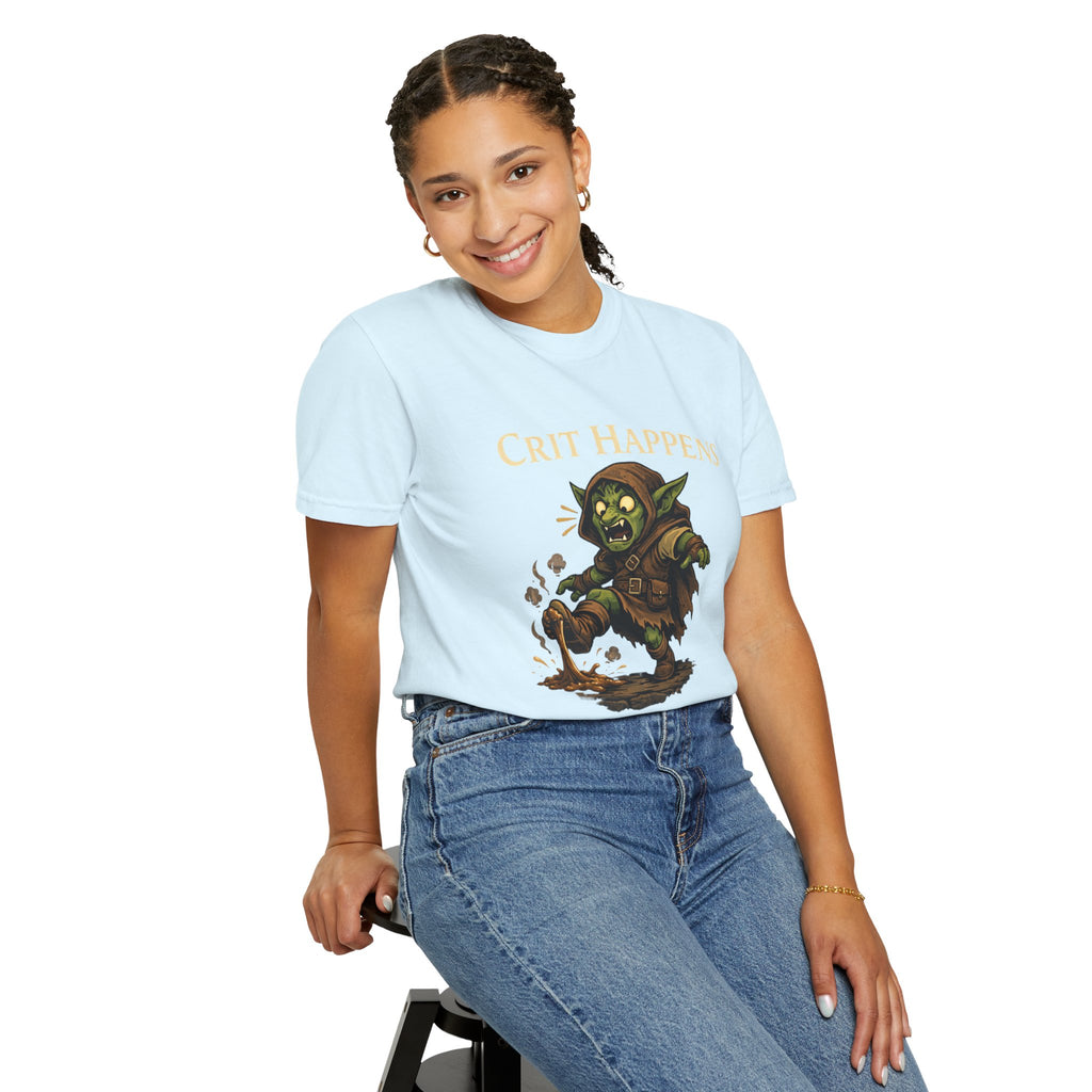 Crit Happens Goblin RPG T-Shirt