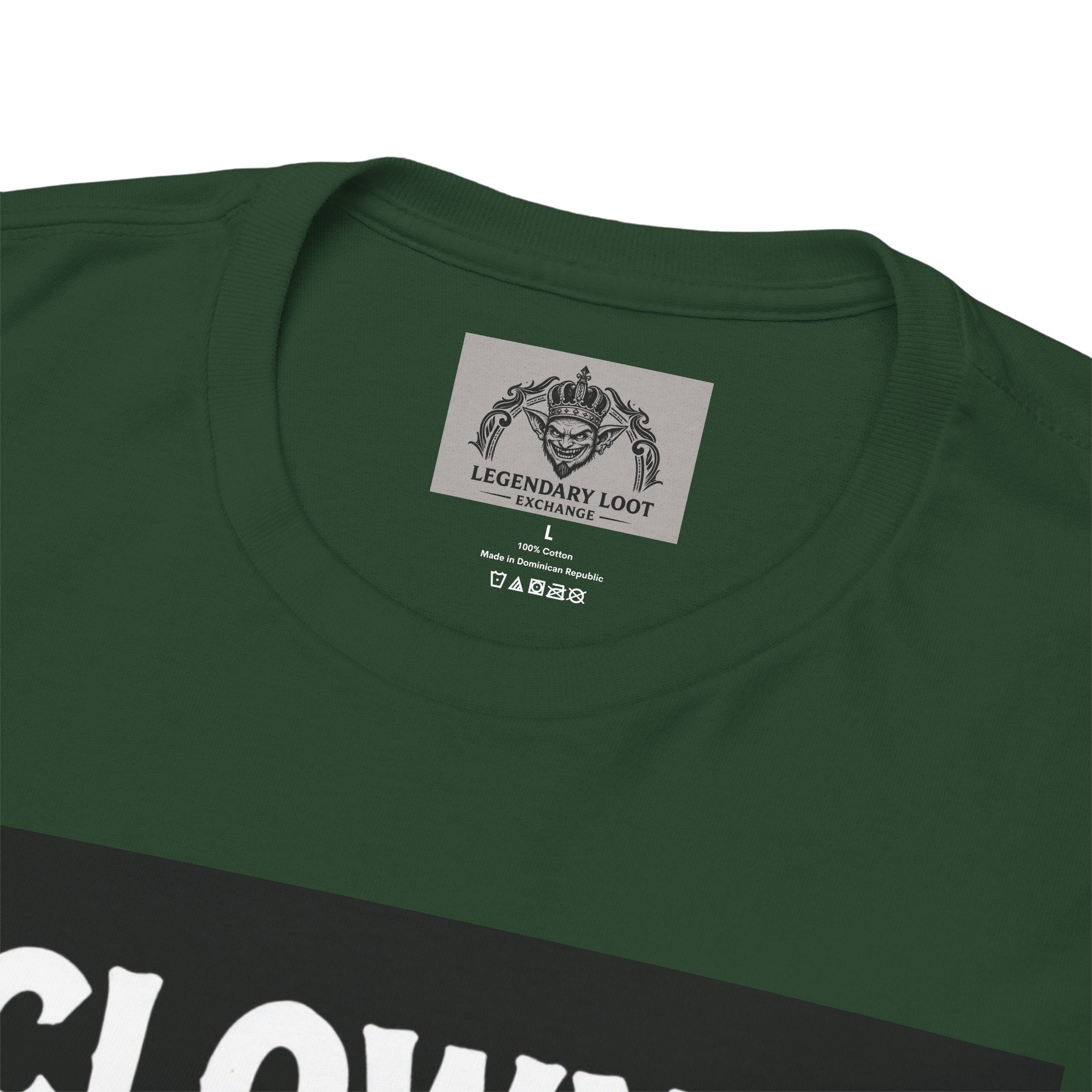 Creepy Clown T-Shirt — "Clowns Are Fun Until They're Not" Horror Tee