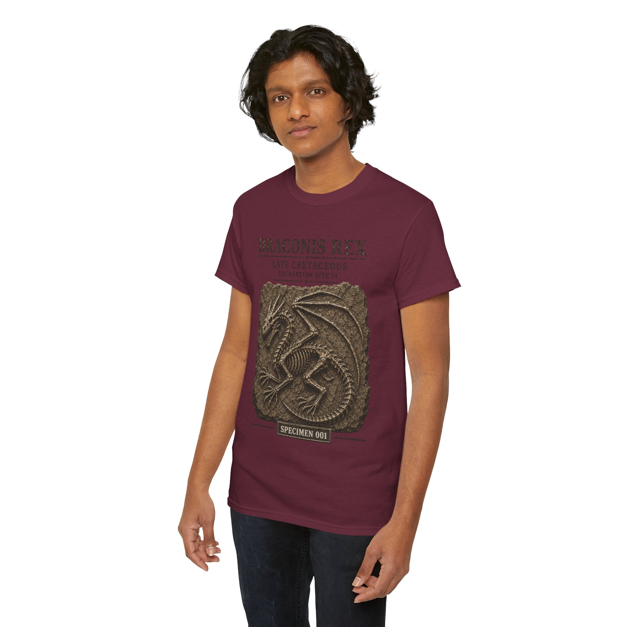 Draconis Rex Fossil T‑Shirt — Mythological Preservation Society Tee