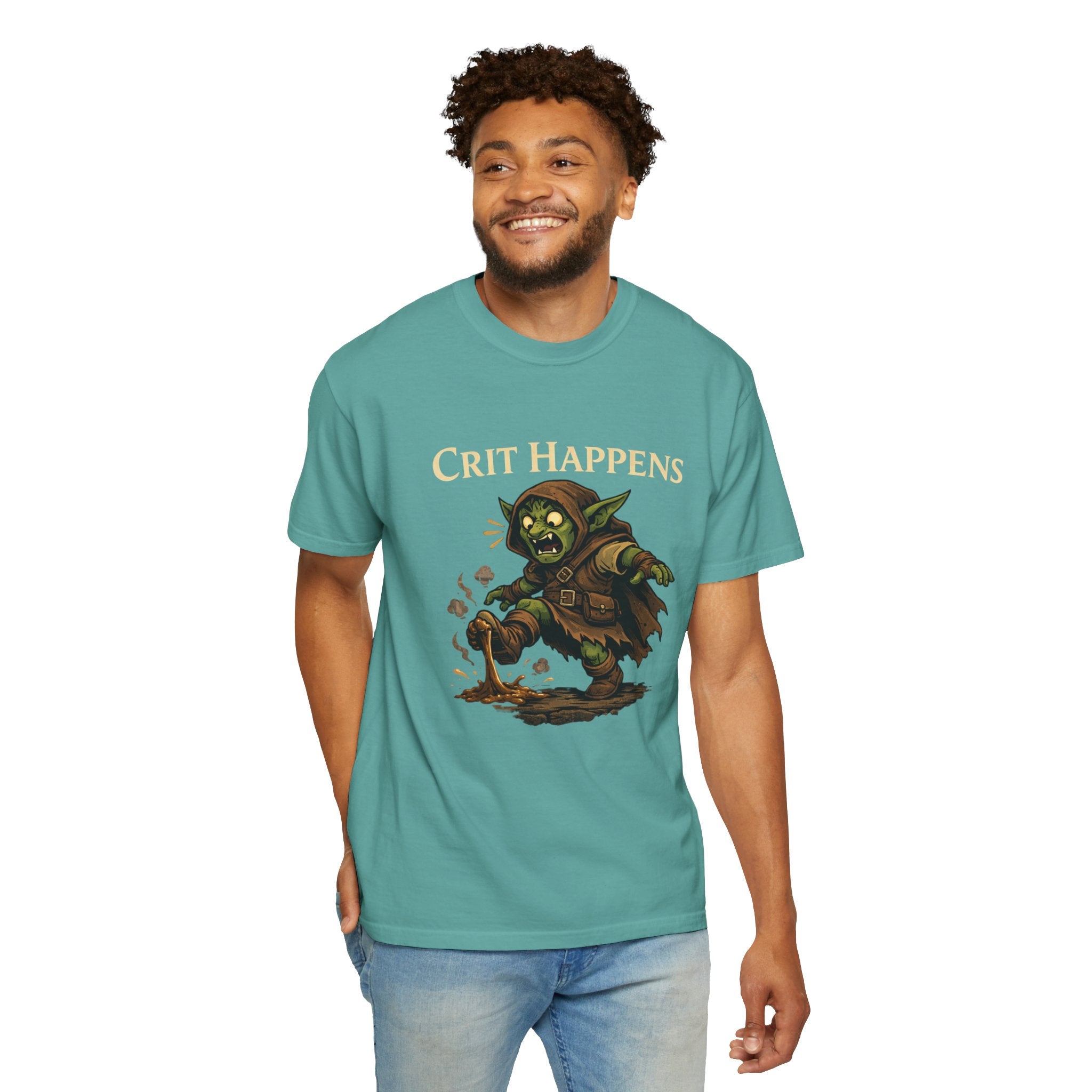 Crit Happens Goblin RPG T-Shirt