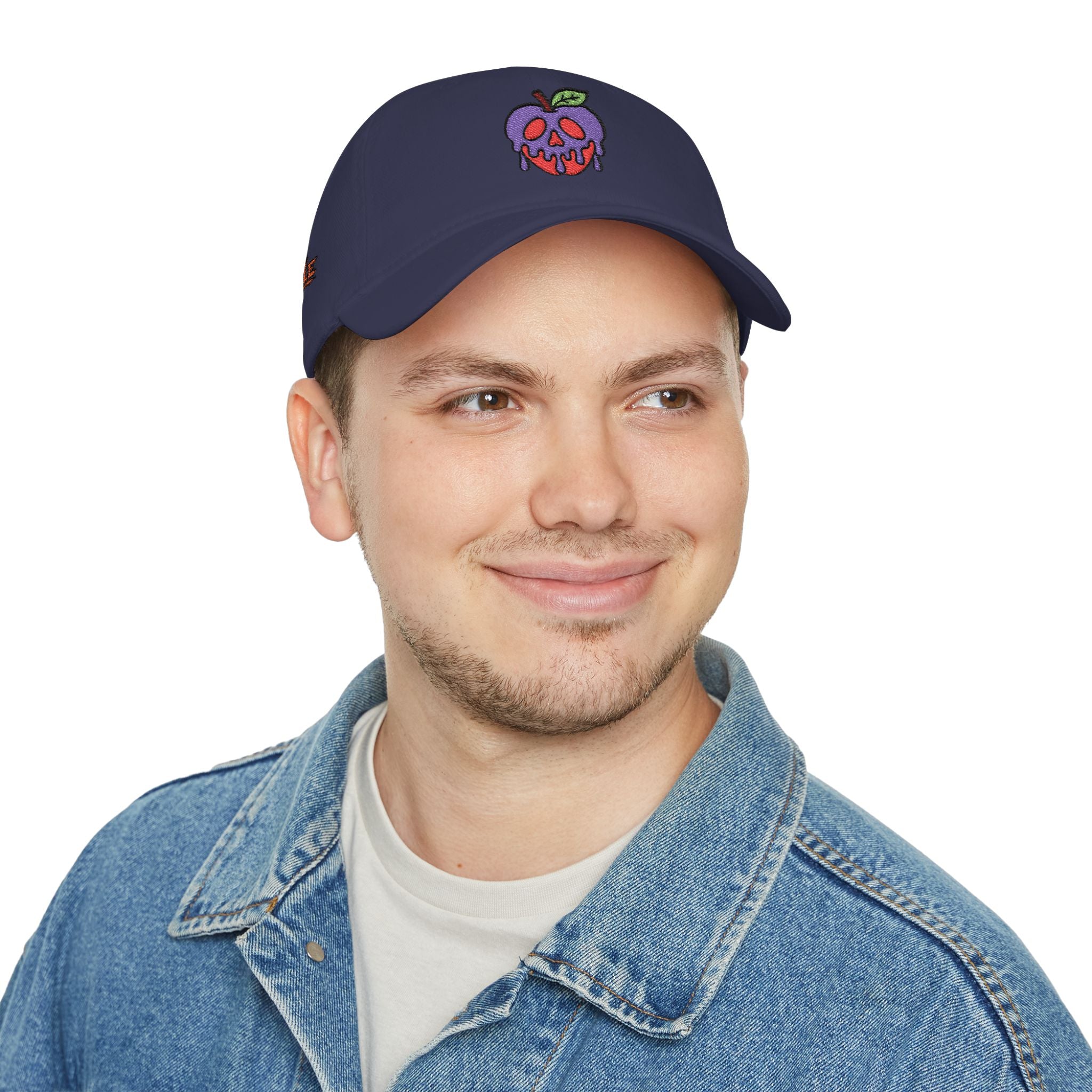 Dripping Poison Apple Cap — Embroidered Low Profile Baseball Hat