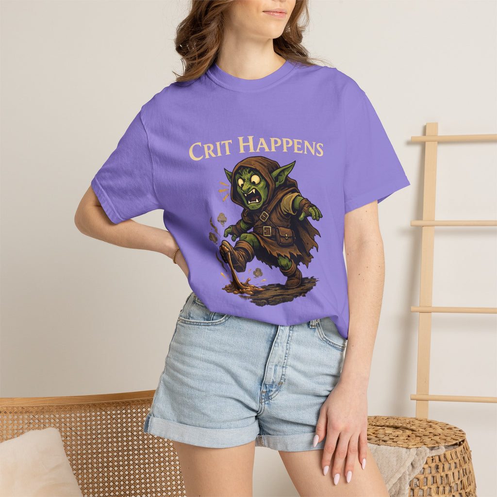 Crit Happens Goblin RPG T-Shirt