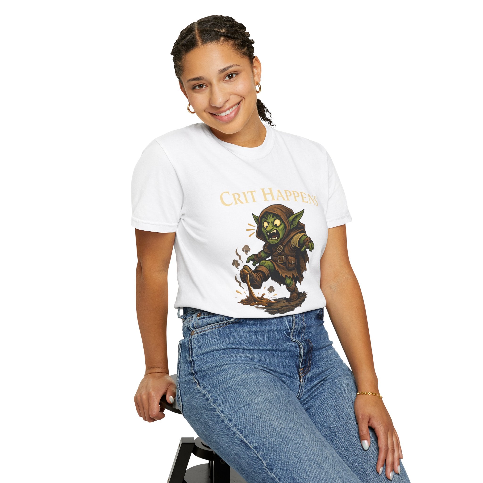 Crit Happens Goblin RPG T-Shirt