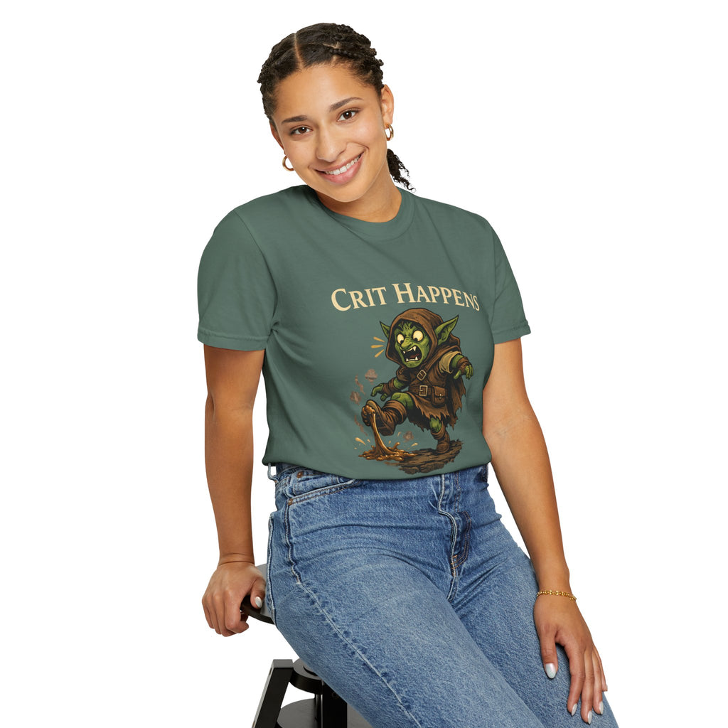 Crit Happens Goblin RPG T-Shirt