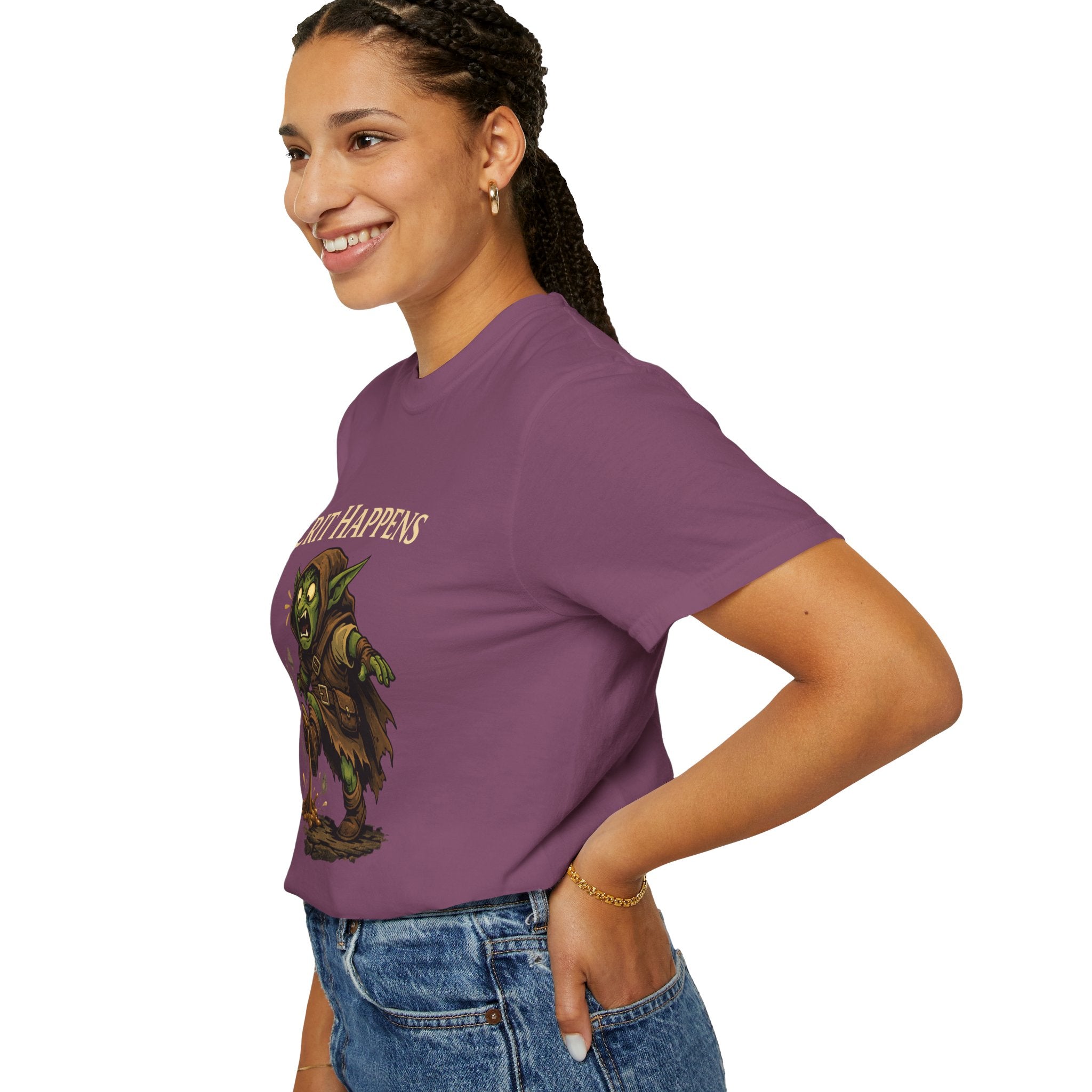Crit Happens Goblin RPG T-Shirt