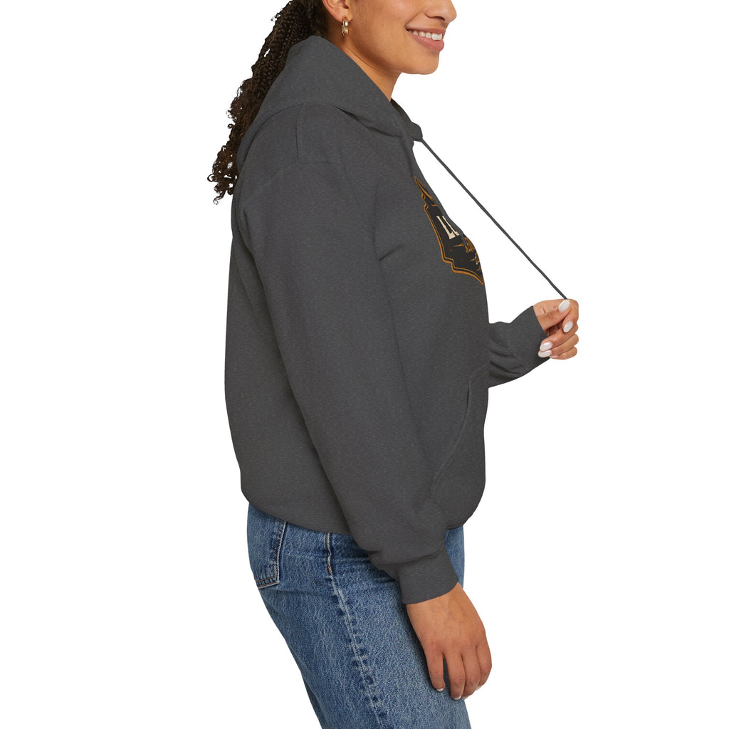 Long Rest Required Hoodie — Camping Campfire Graphic Pullover