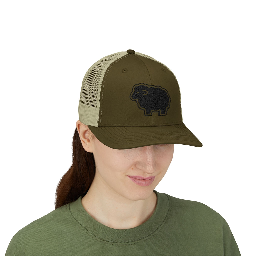Black Sheep Patch Snapback Cap