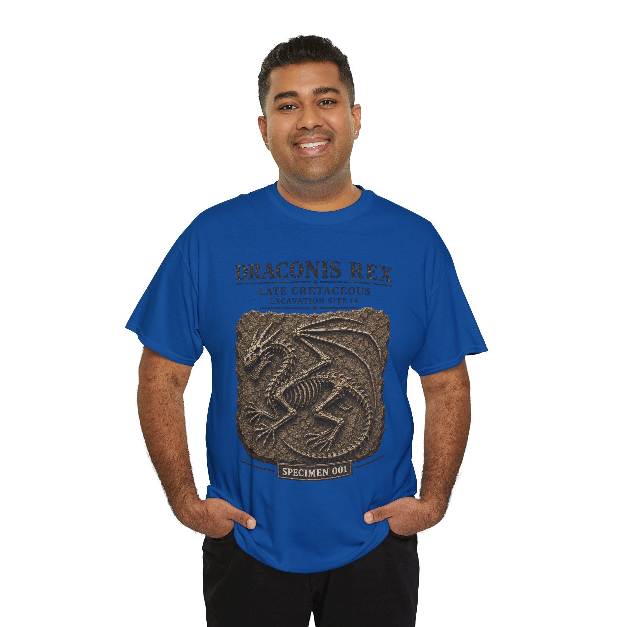 Draconis Rex Fossil T‑Shirt — Mythological Preservation Society Tee