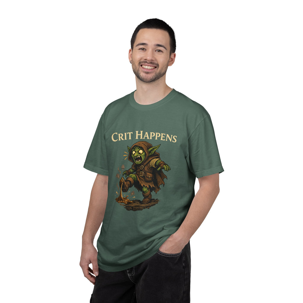 Crit Happens Goblin RPG T-Shirt