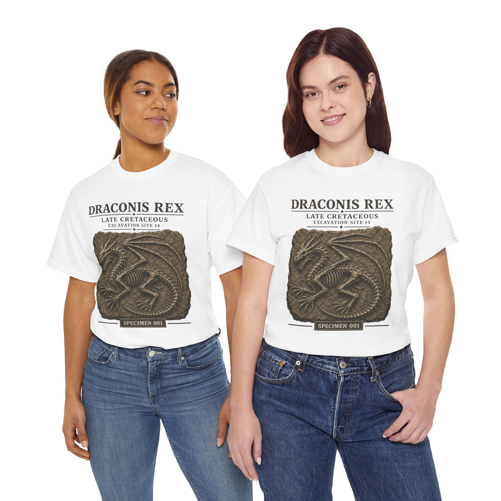 Draconis Rex Fossil T‑Shirt — Mythological Preservation Society Tee