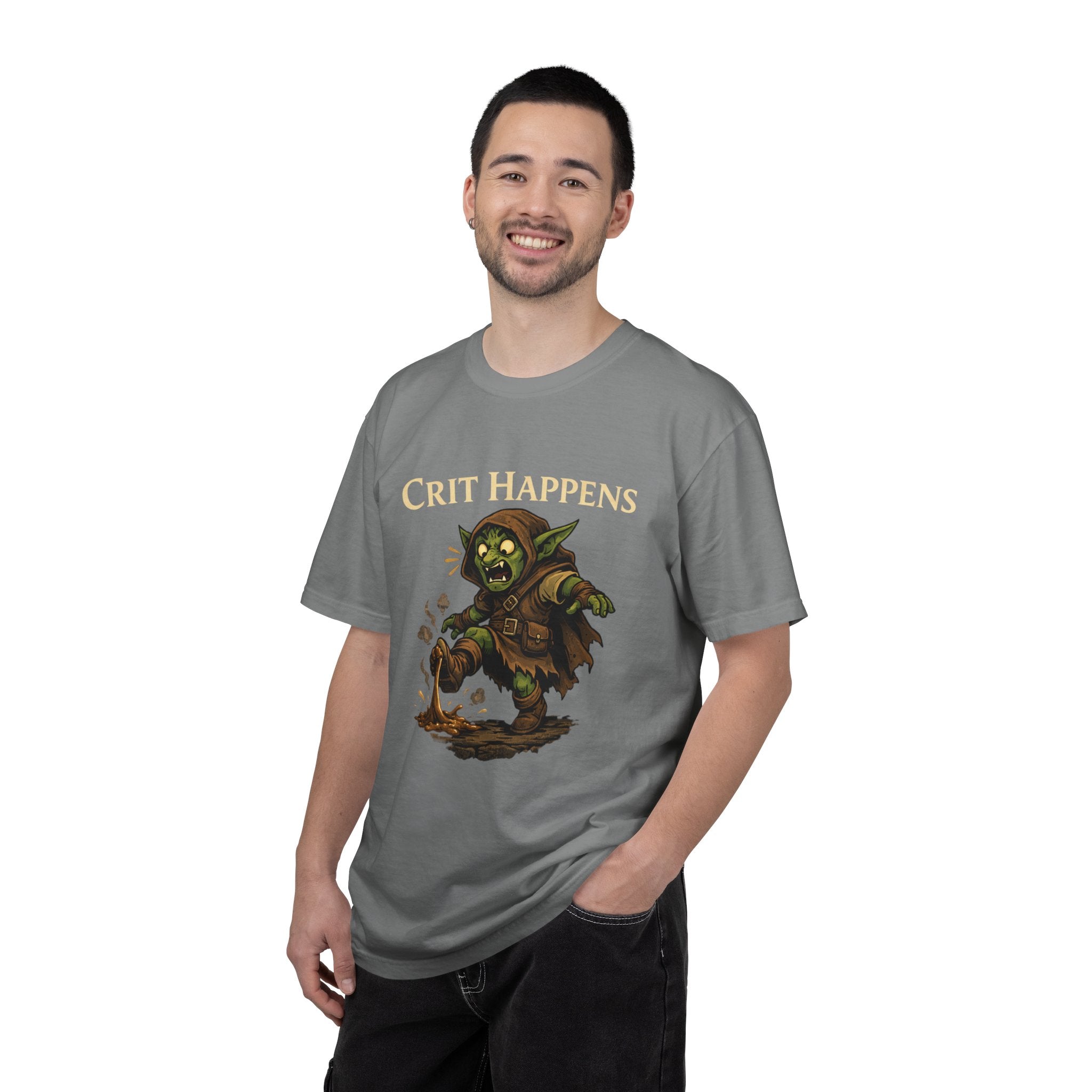 Crit Happens Goblin RPG T-Shirt
