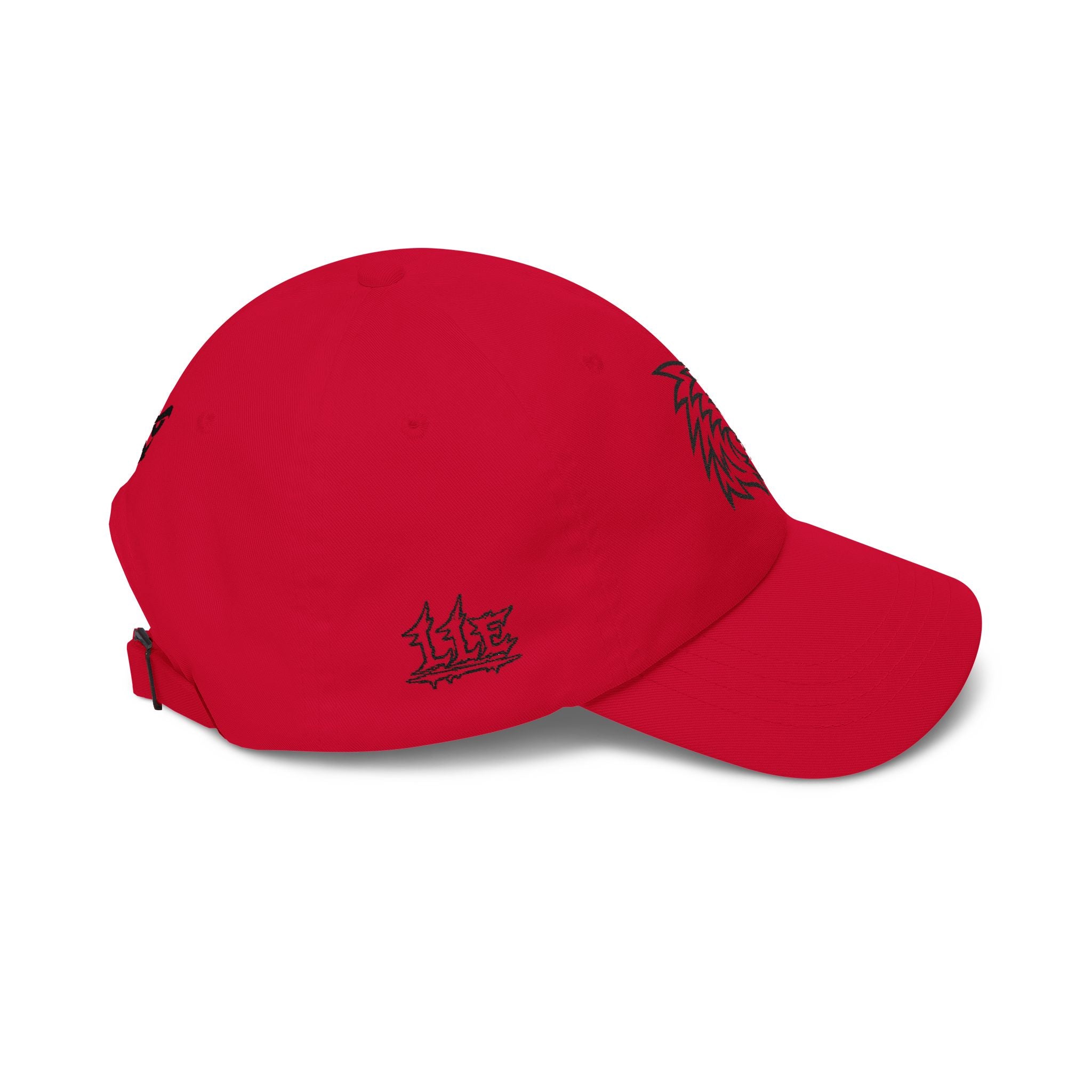 Dragon Head Dad Cap — Embroidered Streetwear Baseball Hat