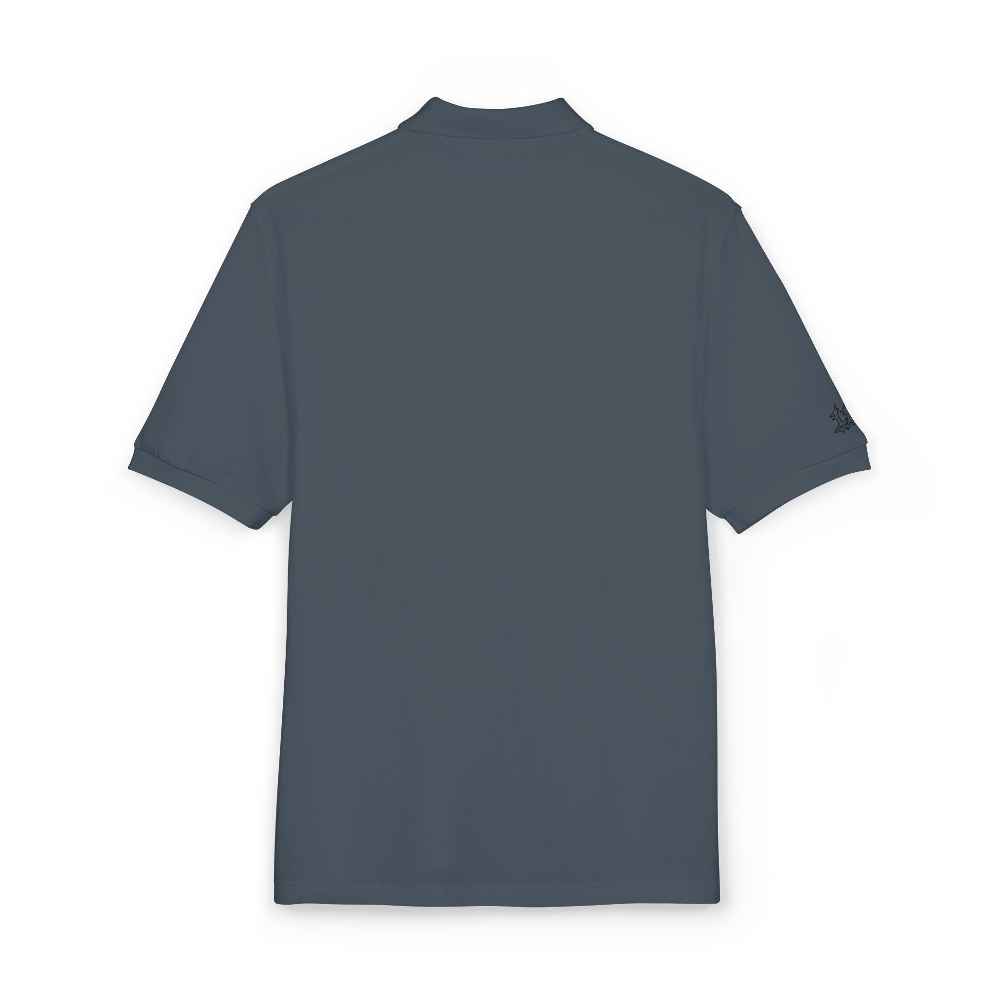 Embroidered Dragon Crest Polo Shirt — Men's Casual Golf & Workwear