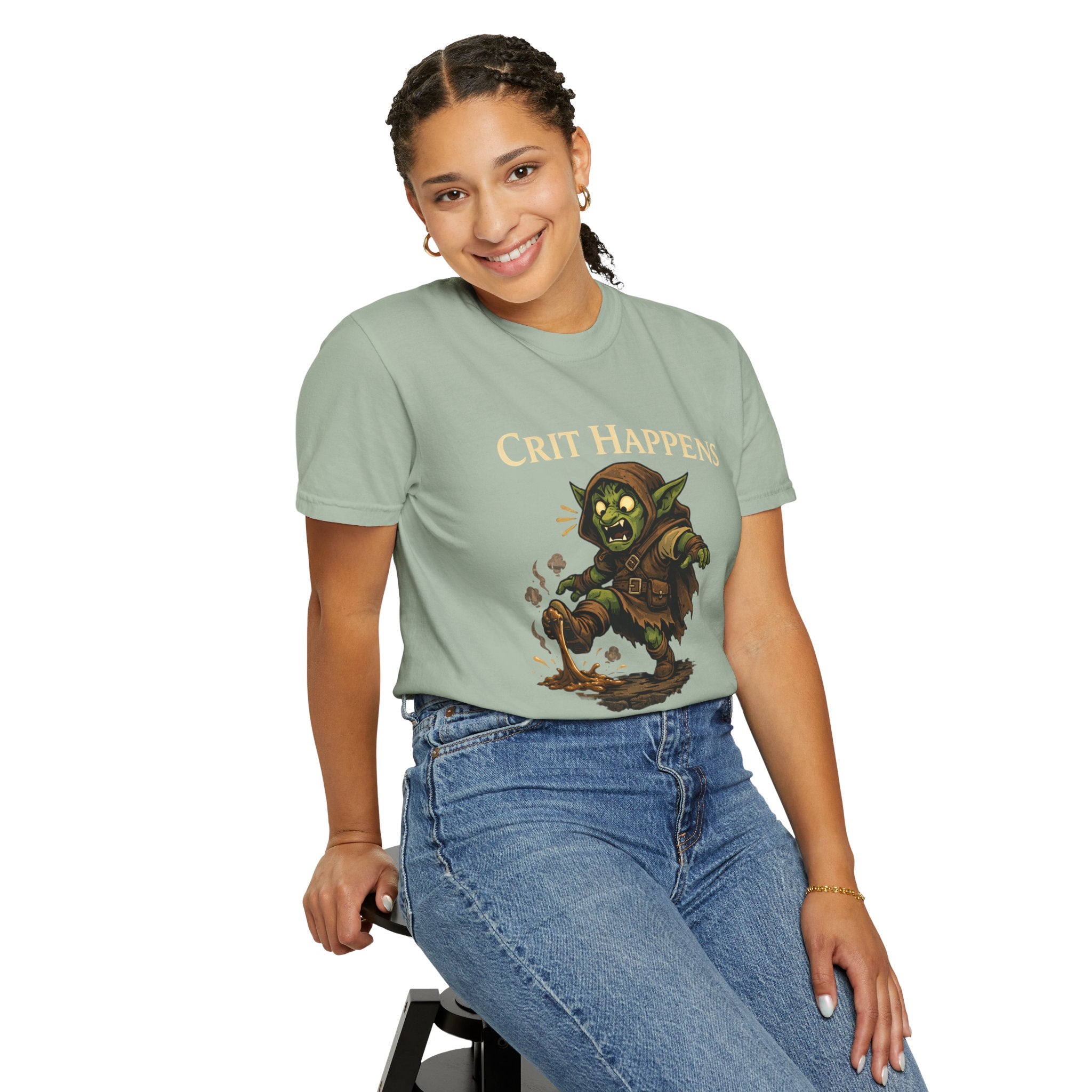 Crit Happens Goblin RPG T-Shirt