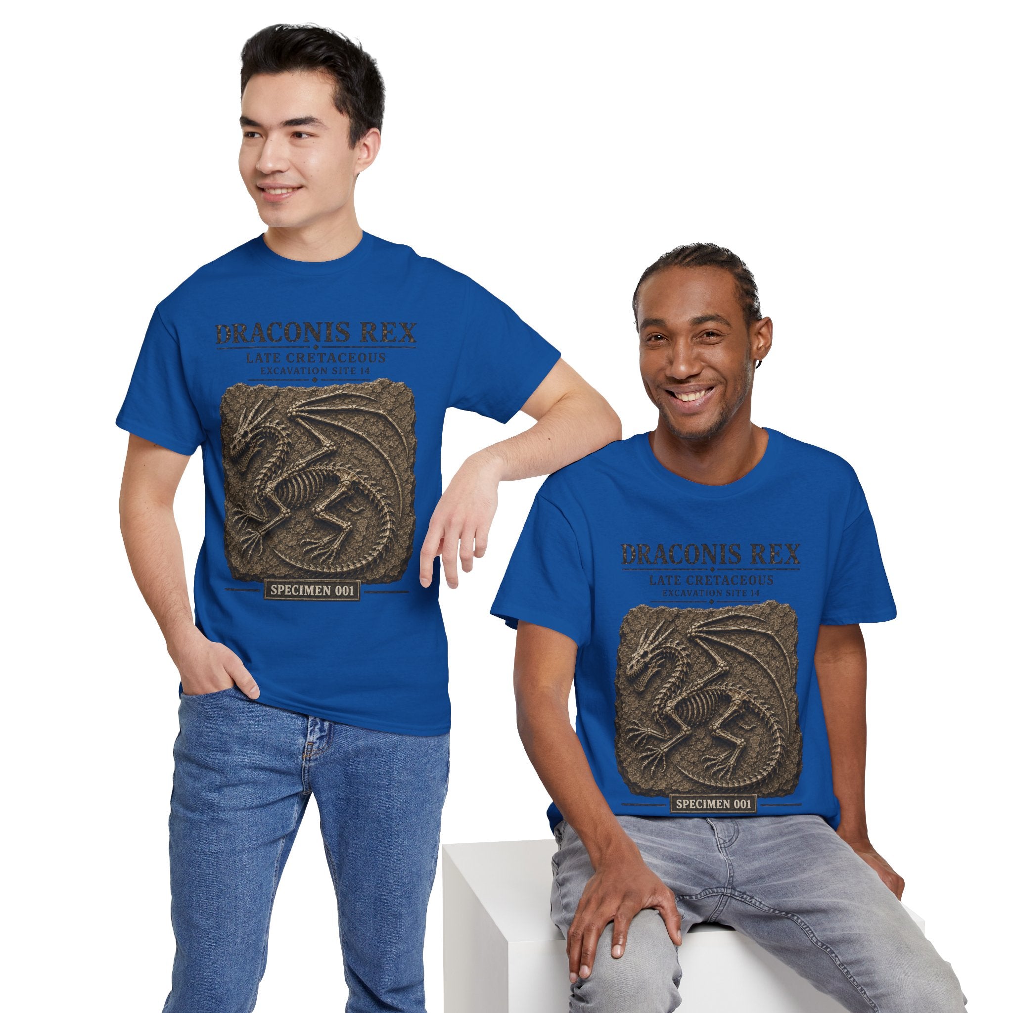 Draconis Rex Fossil T‑Shirt — Mythological Preservation Society Tee