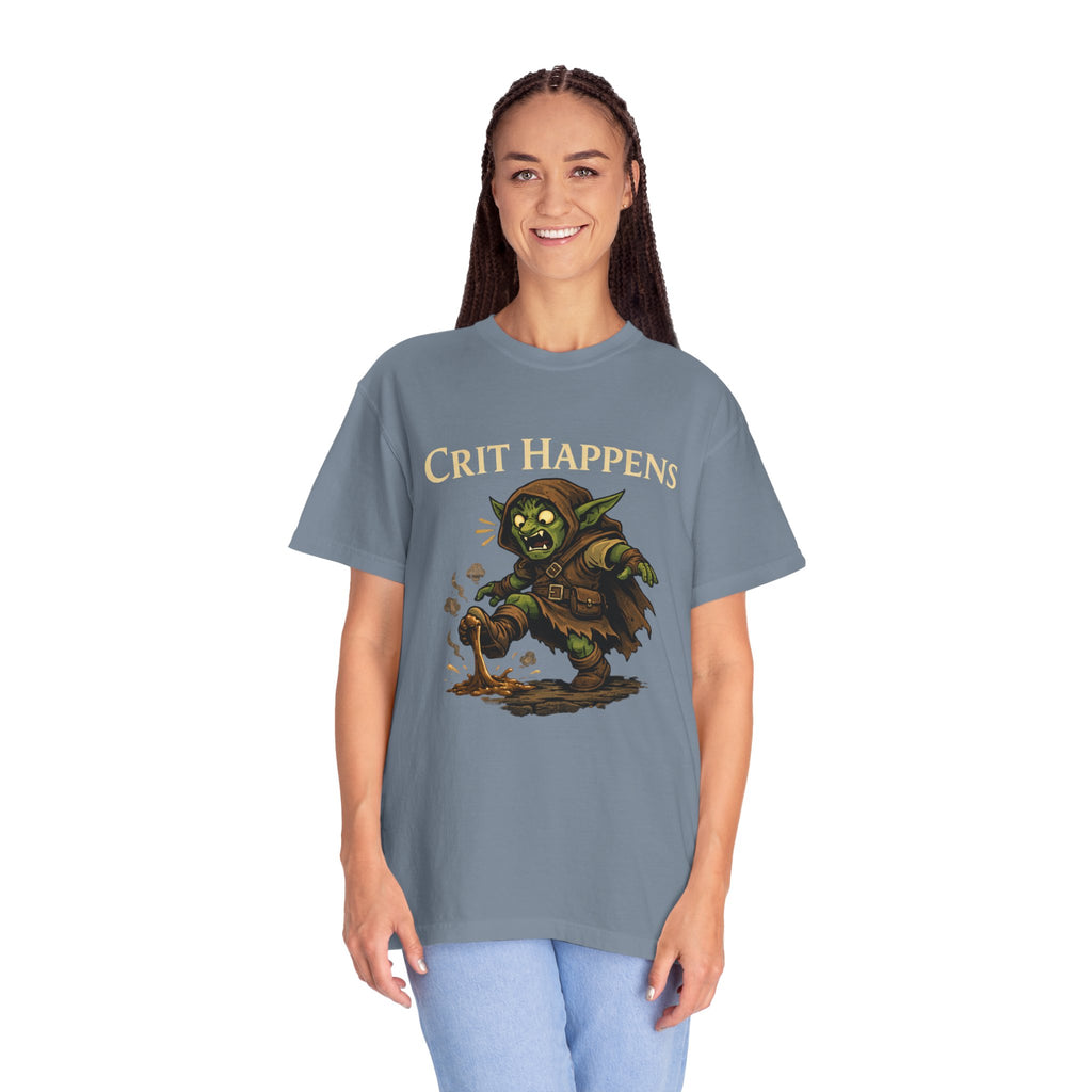 Crit Happens Goblin RPG T-Shirt