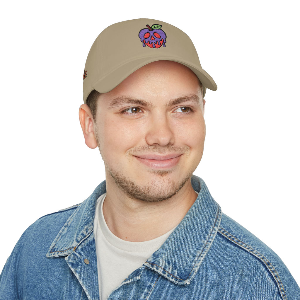 Dripping Poison Apple Cap — Embroidered Low Profile Baseball Hat